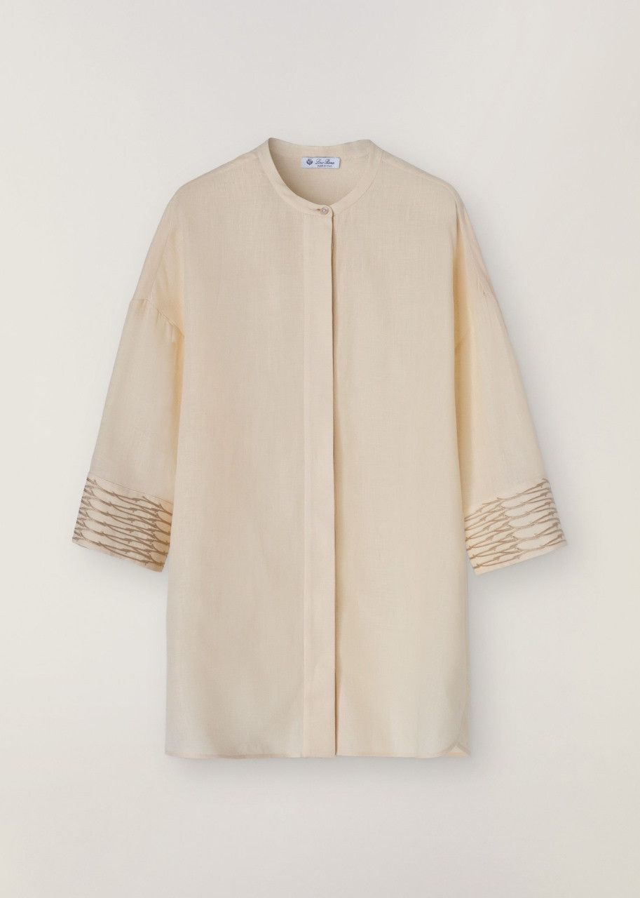 Loro Piana o1srvl11e0524 Shirt in Calfskin Size XL / US 12-14 / IT 48-50 - 1 Thumbnail