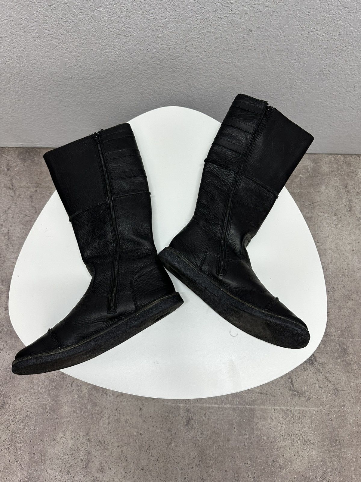Kickers Vintage Kickers Belted Leather Biker High Boots AS 98 Style Size US 7.5 / EU 40-41 - 5 Thumbnail