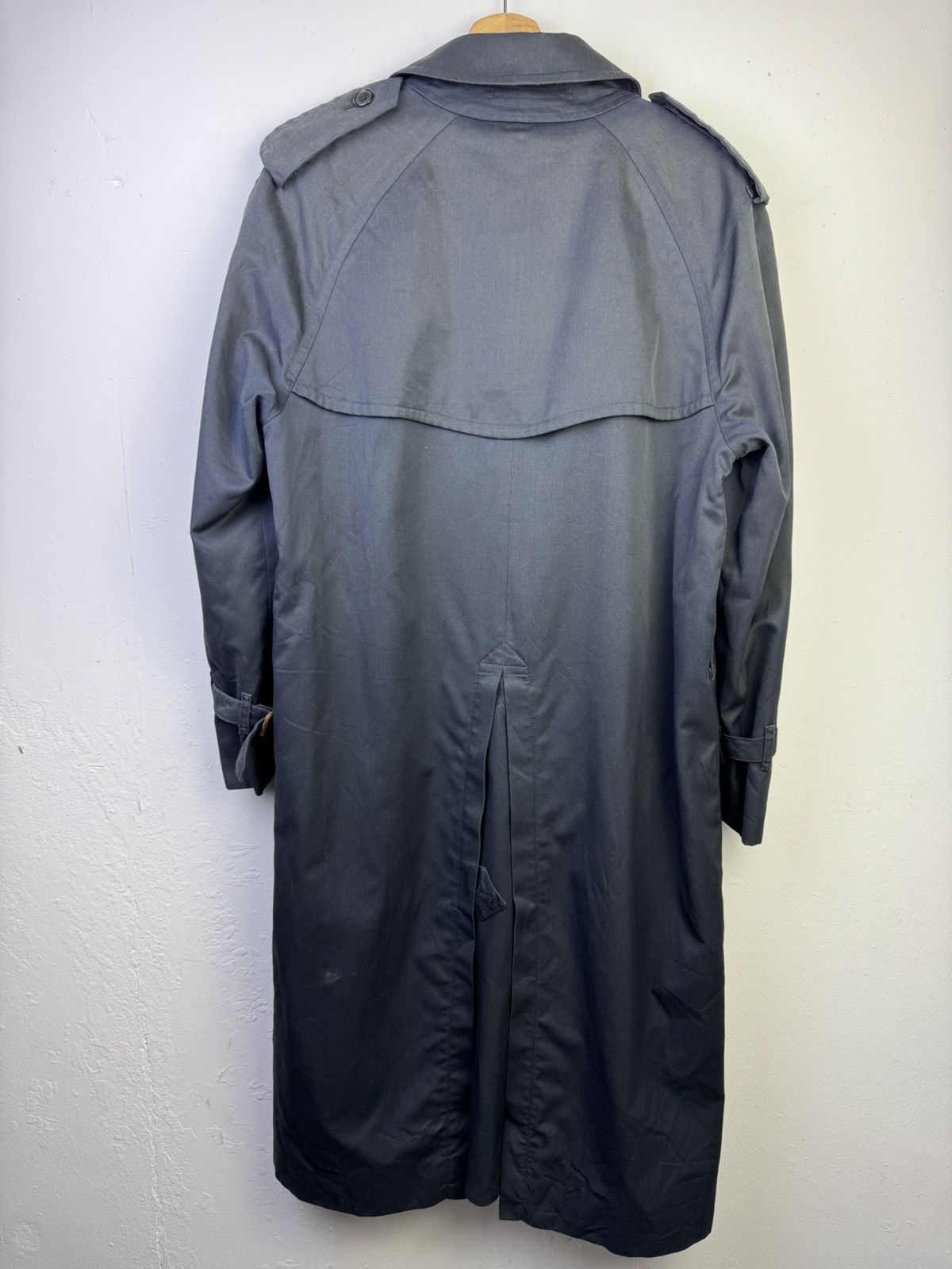 vintage Burberry's double-breasted trench coat