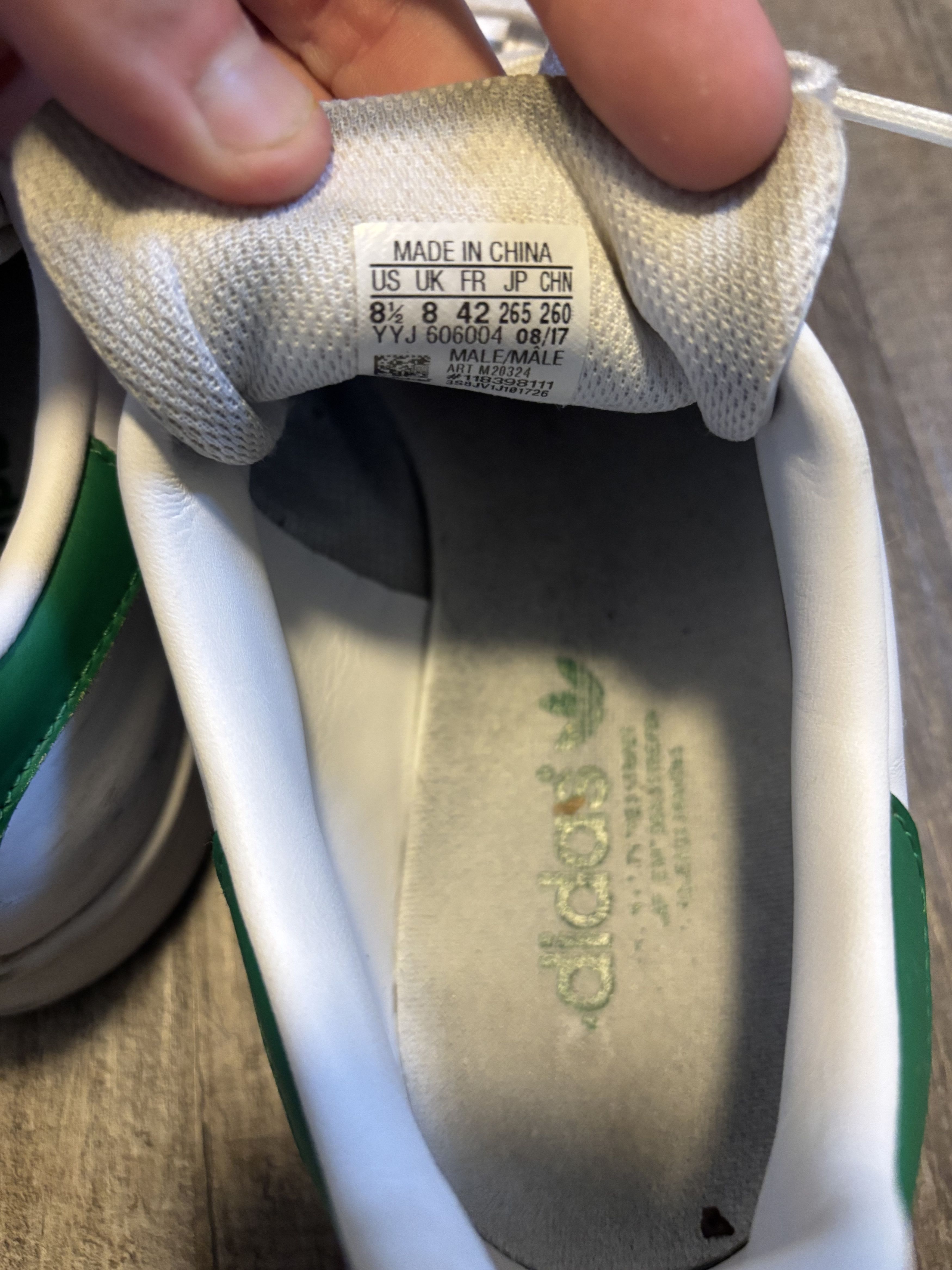 Adidas Adidas Stan Smith 'Fairway' Tennis Sneakers M20324 Size US 8.5 / EU 41-42 - 5 Thumbnail