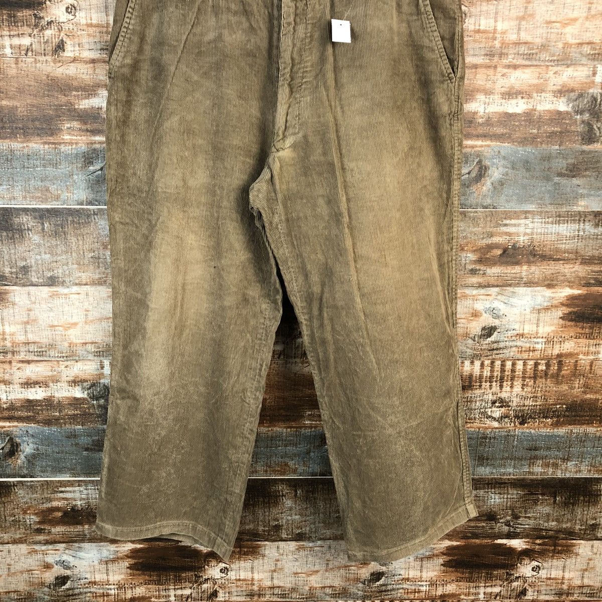 Japanese Brand Inspire Brown vintage Conduroy Pants #A1417 Size US 36 / EU 52 - 3 Thumbnail