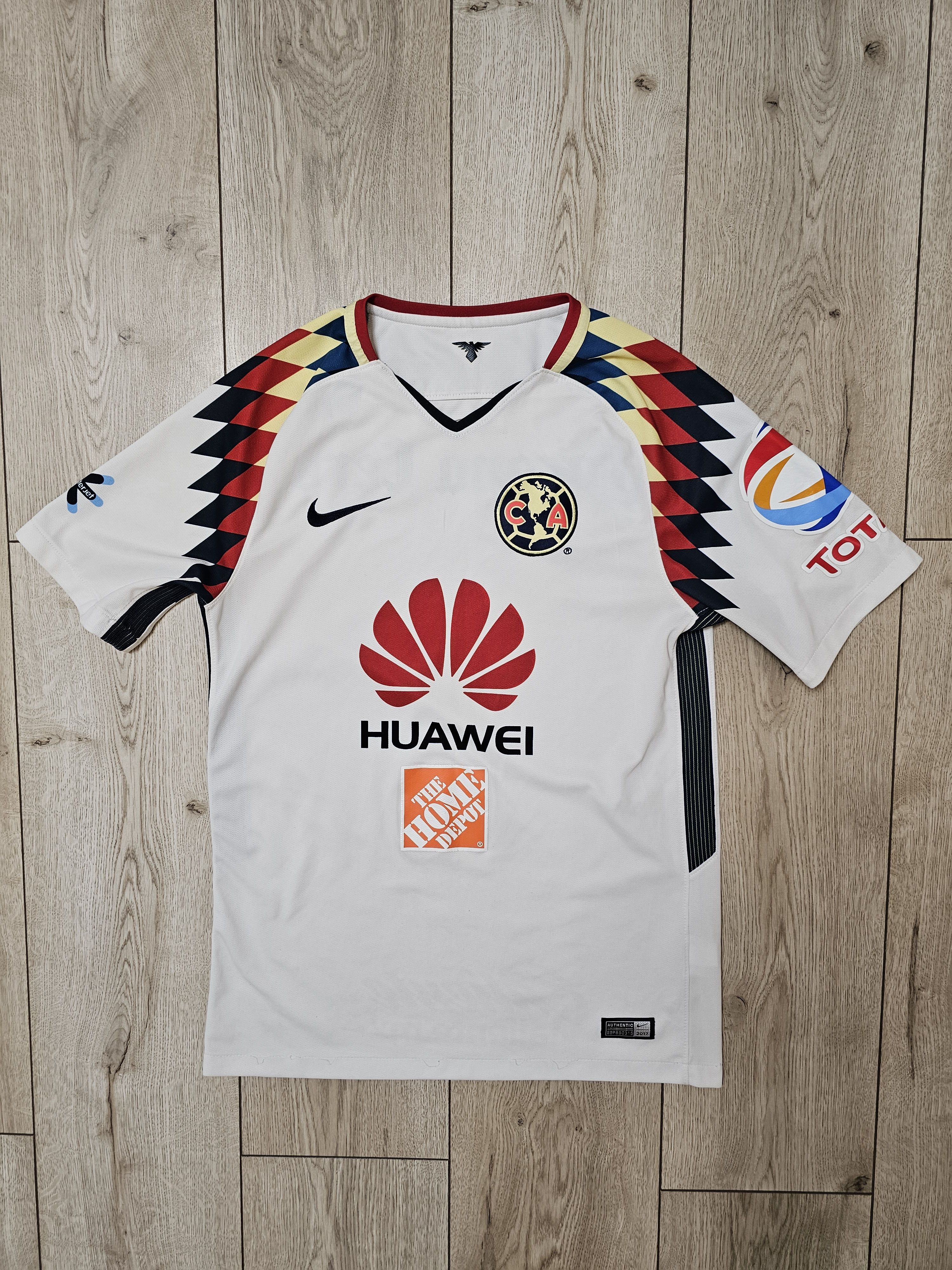 All Sport CLUB AMERICA 2017 2018 AWAY FOOTBALL MEXICO SOCCER JERSEY Size US S / EU 44-46 / 1 - 1 Thumbnail