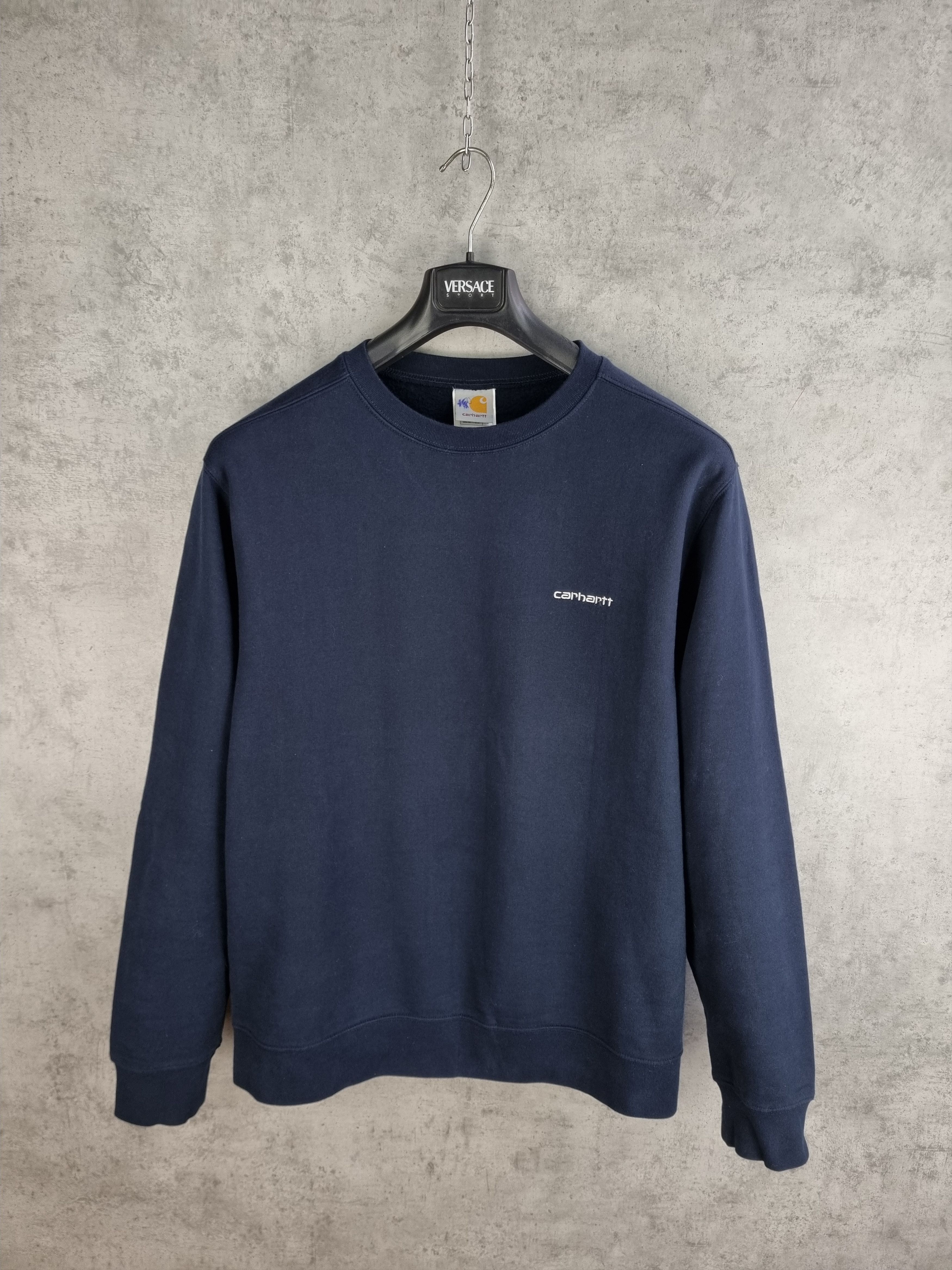 Carhartt × Carhartt Wip CARHARTT Navy Sweatshirt Size US L / EU 52-54 / 3 - 13 Thumbnail