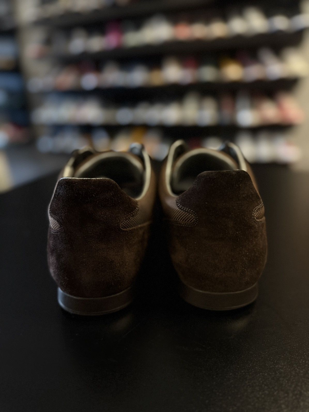 Louis Vuitton Brown Vintage Strap Sneakers 9.5LV/10.5US
