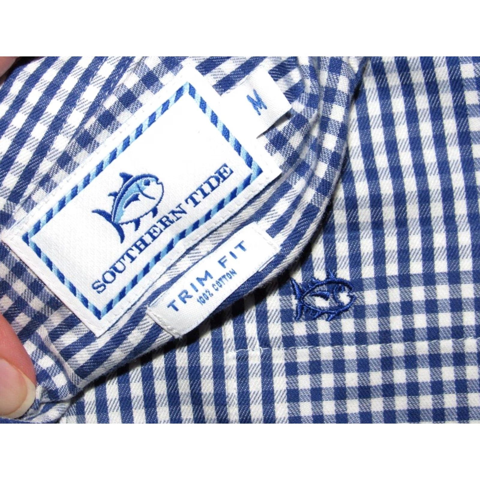 Southern Tide VINTAGE Mens SOUTHERN TIDE Patchwork Blue Plaid Longsleeve Button-Down Skipjack Shirt M Size US M / EU 48-50 / 2 - 3 Thumbnail