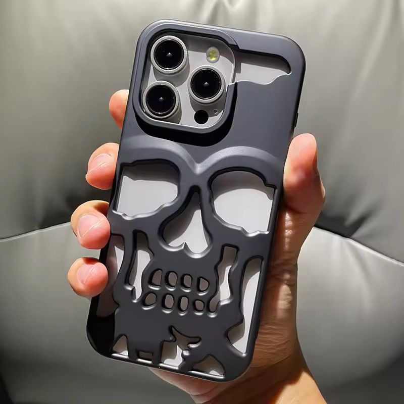 Other Iphone 17 Pro Max Case Gothic Punk Skeleton Size ONE SIZE - 4 Thumbnail