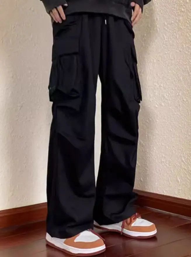 Japanese Brand × Jean High Street Hip Hop Loose Straight Leg Casual Pants Size US 30 / EU 46 - 1 Thumbnail