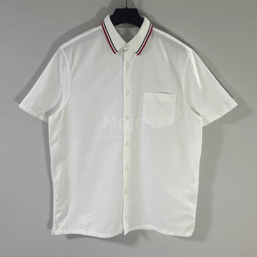 Prada Sz 42 Prada Polo Neck Shirt-2508 Size US L / EU 52-54 / 3 - 1 Thumbnail