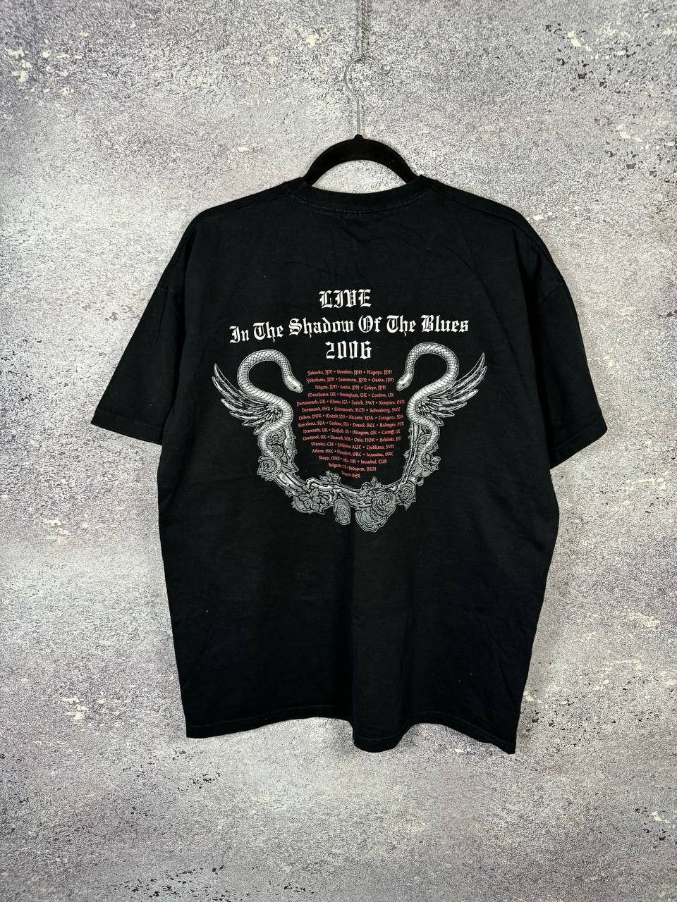Band Tees Whitesnake Live in The Shadow of The Blues 2006 Concert Size US XL / EU 56 / 4 - 7 Thumbnail