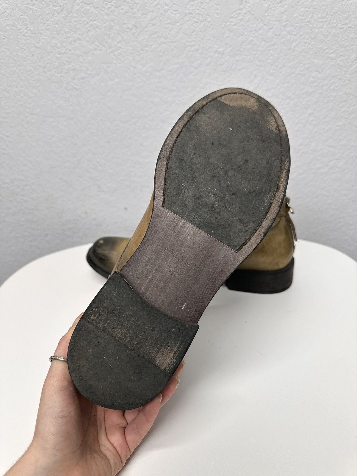 Other Vintage Guidi Style Leather AS 98 HandMade Italy Rare GOA Size US 9 / EU 42 - 7 Thumbnail