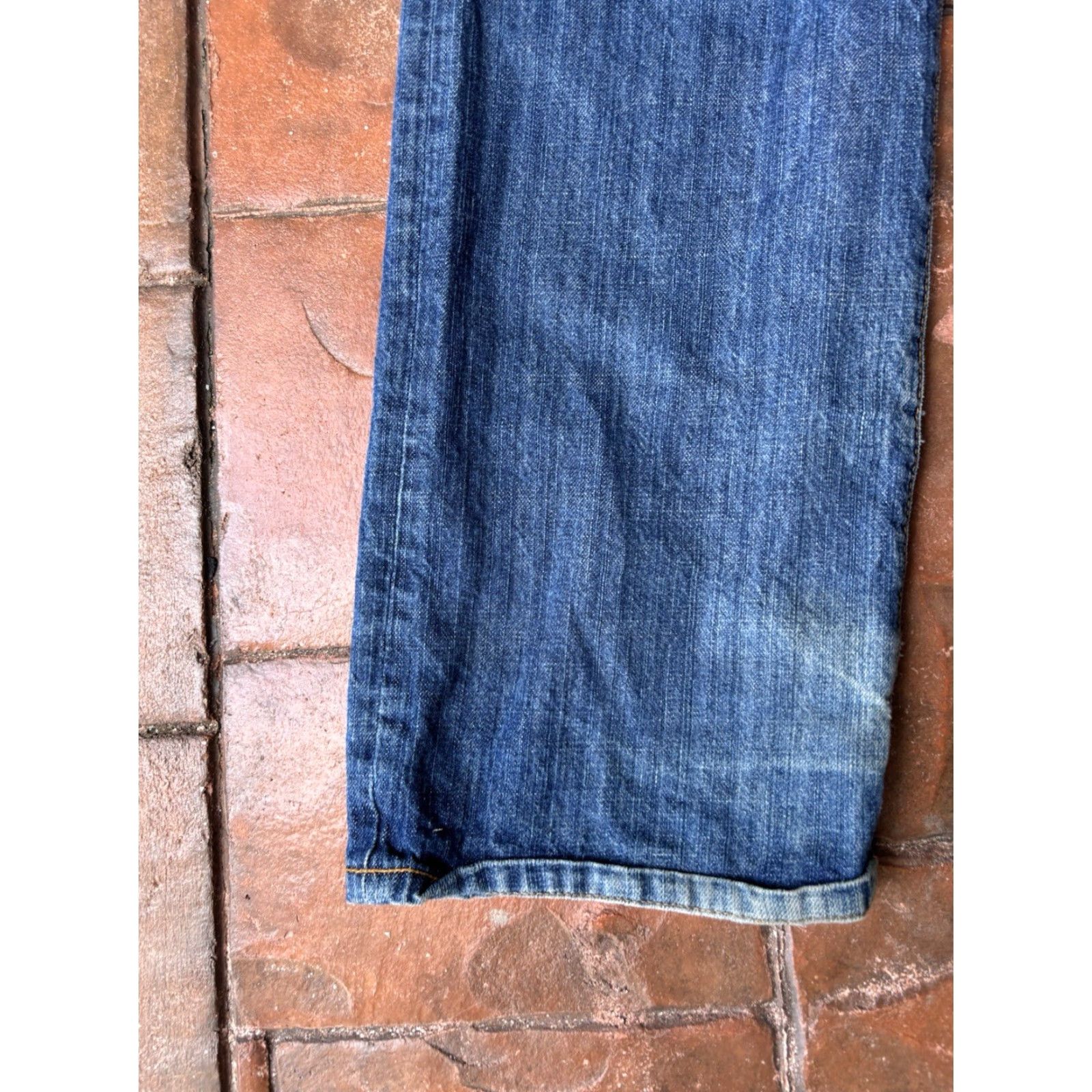 Sean John VINTAGE Sean John Jeans 34x31 Denim Blue Embroidered Hip Hop City Streetwear Mens Jeans Size US 34 / EU 50 - 7 Thumbnail