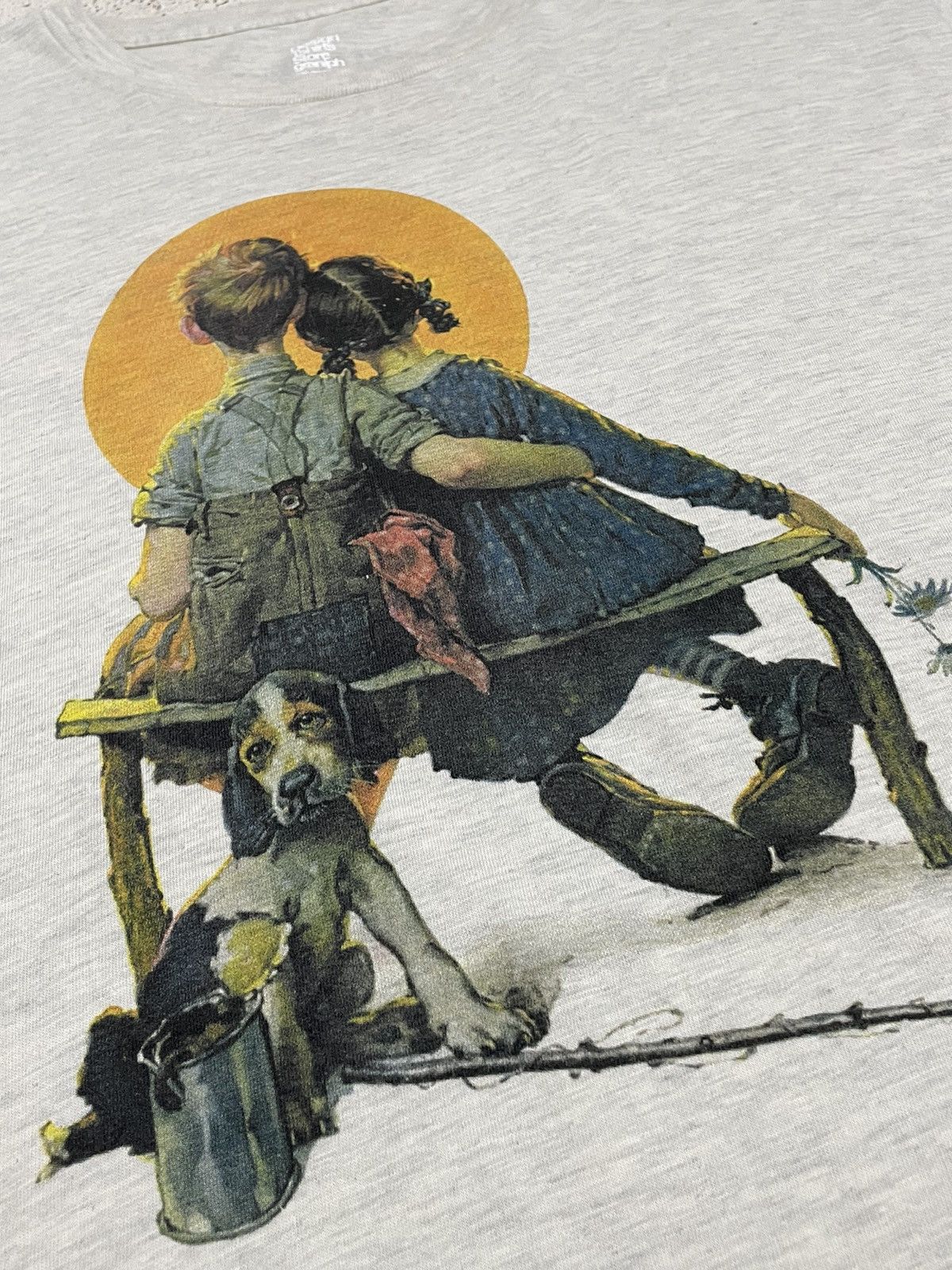 Japanese Brand The Saturday Evening Post “Little Spooners” Normal Rockwell Size US L / EU 52-54 / 3 - 7 Thumbnail