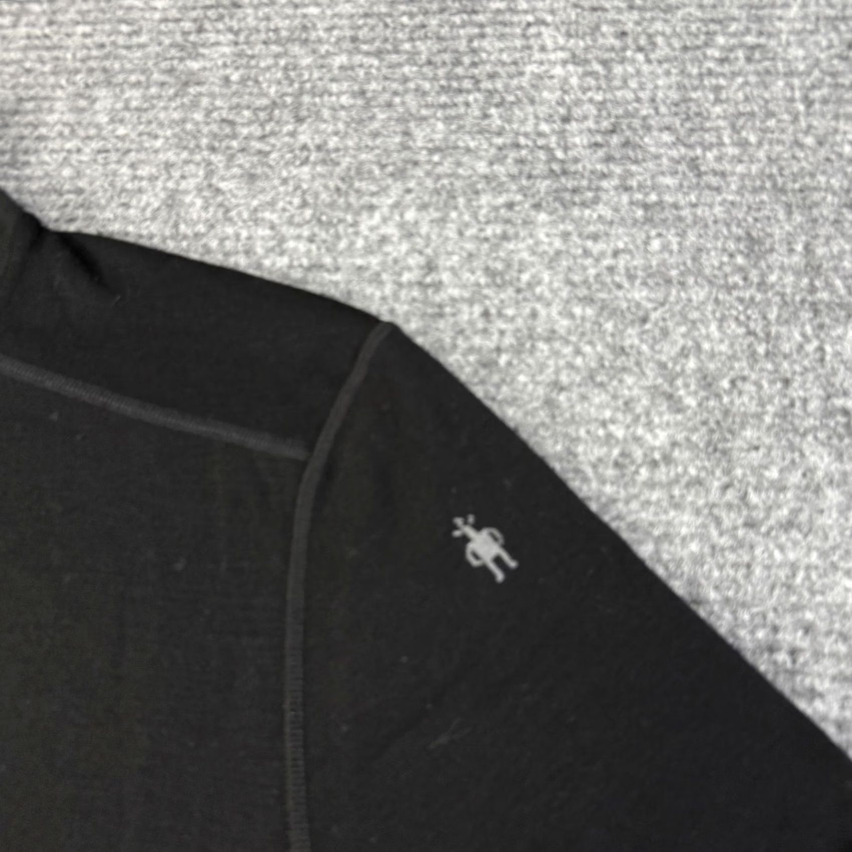 Smartwool Smartwool Black Mens Large Pullover 1/4 Zip Merino Wool Base Layer Size US L / EU 52-54 / 3 - 4 Thumbnail