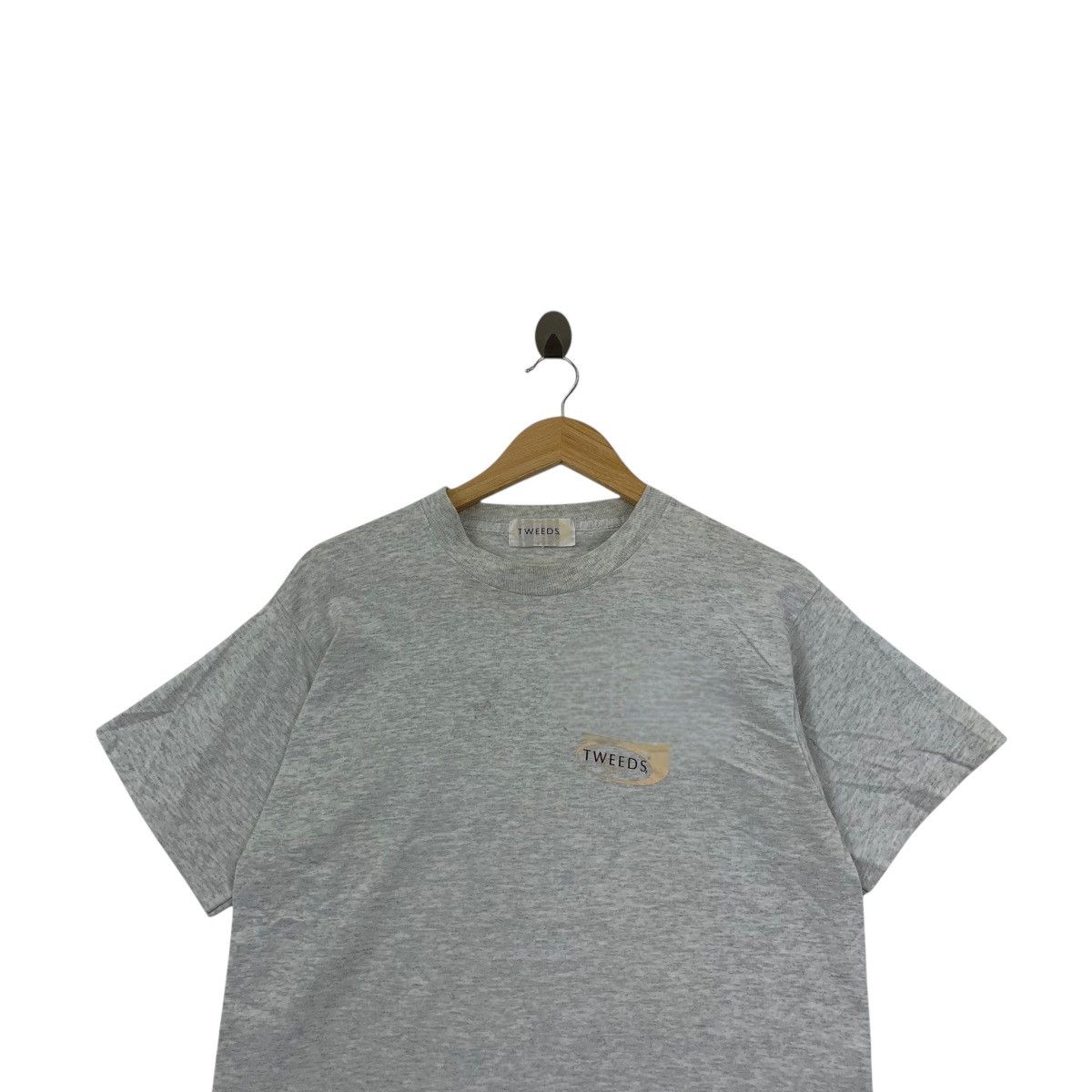 Vintage Vintage 90’ TWEEDS CLOTHING INC Single Needles Stitches T Size M / US 6-8 / IT 42-44 - 2 Thumbnail