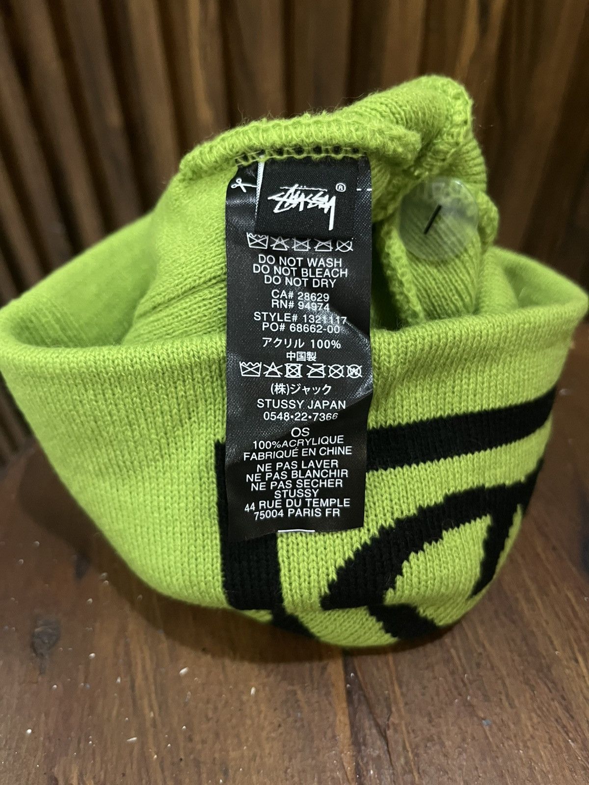 Stussy Stussy ss link Skullcap beanie hat Size ONE SIZE - 4 Thumbnail