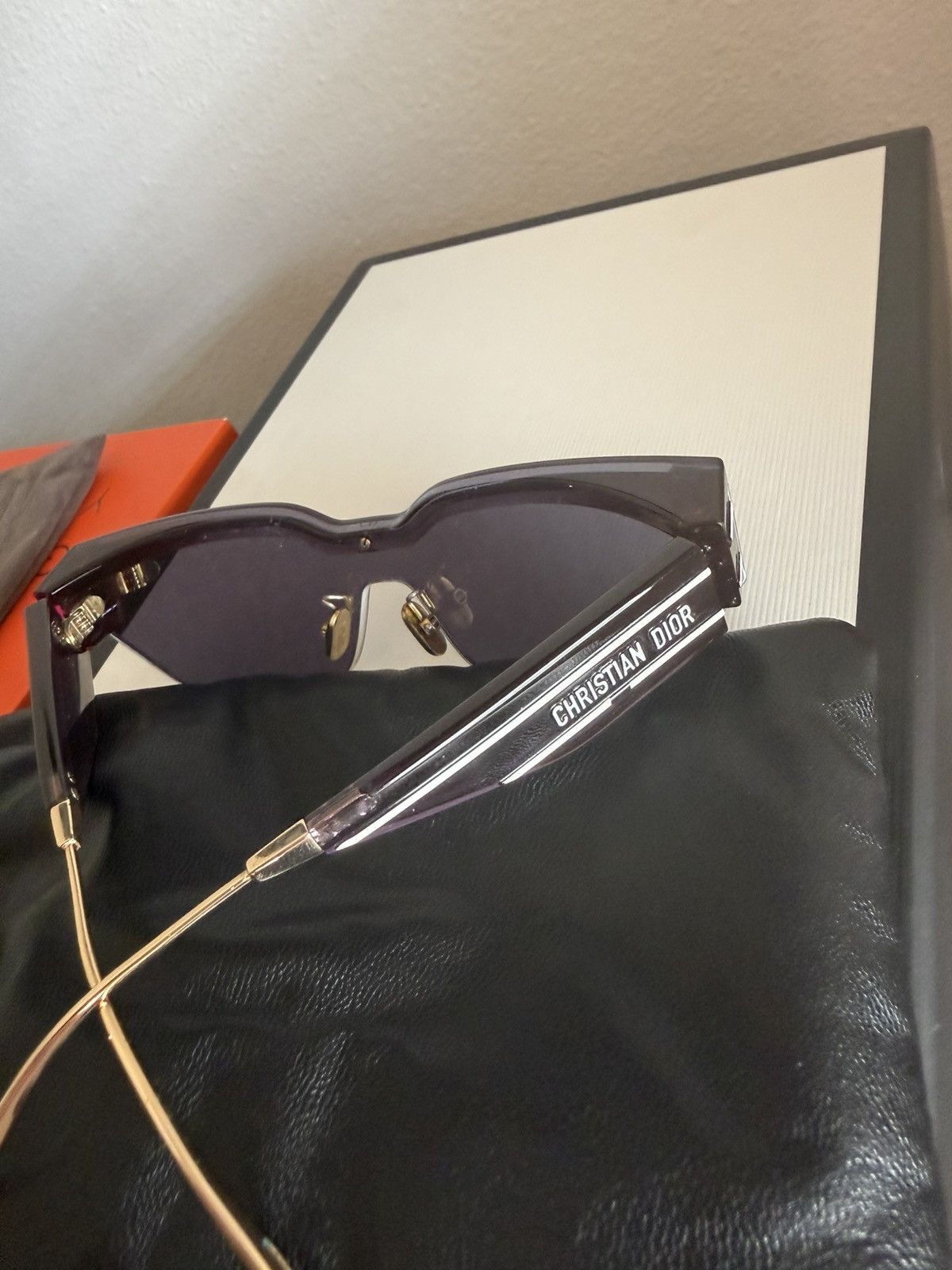 Dior Luxury Designer Shield Sunglasses – Dior Monogram Size ONE SIZE - 2 Thumbnail