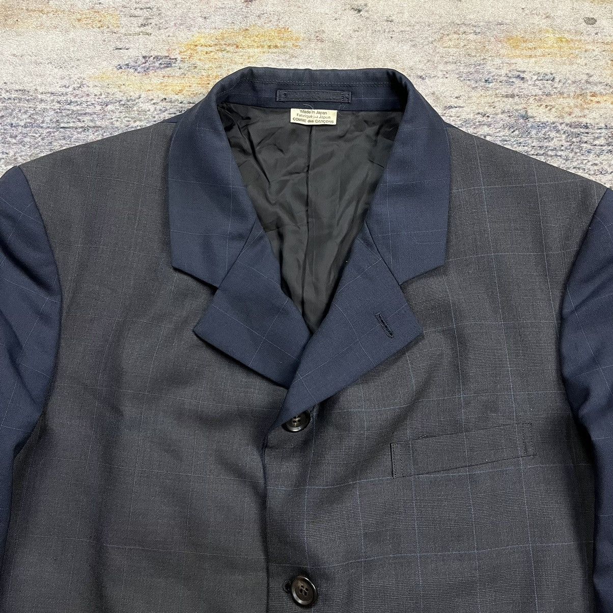 Comme des Garcons Homme Deux Comme des garcons homme deux ad 2019 two tone blazer size M Size 38R - 4 Thumbnail