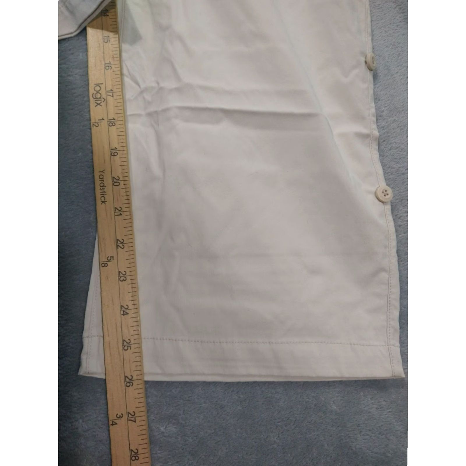 Eddie Bauer Eddie Bauer Pants Womens 16 Beige Travex Crop Roll Up Hiking Stretch Outdoor Cropped Straight Classic Casual Travel Nature 16 Womens Beige Pants Size 38" / US 16 / IT 52 - 5 Thumbnail