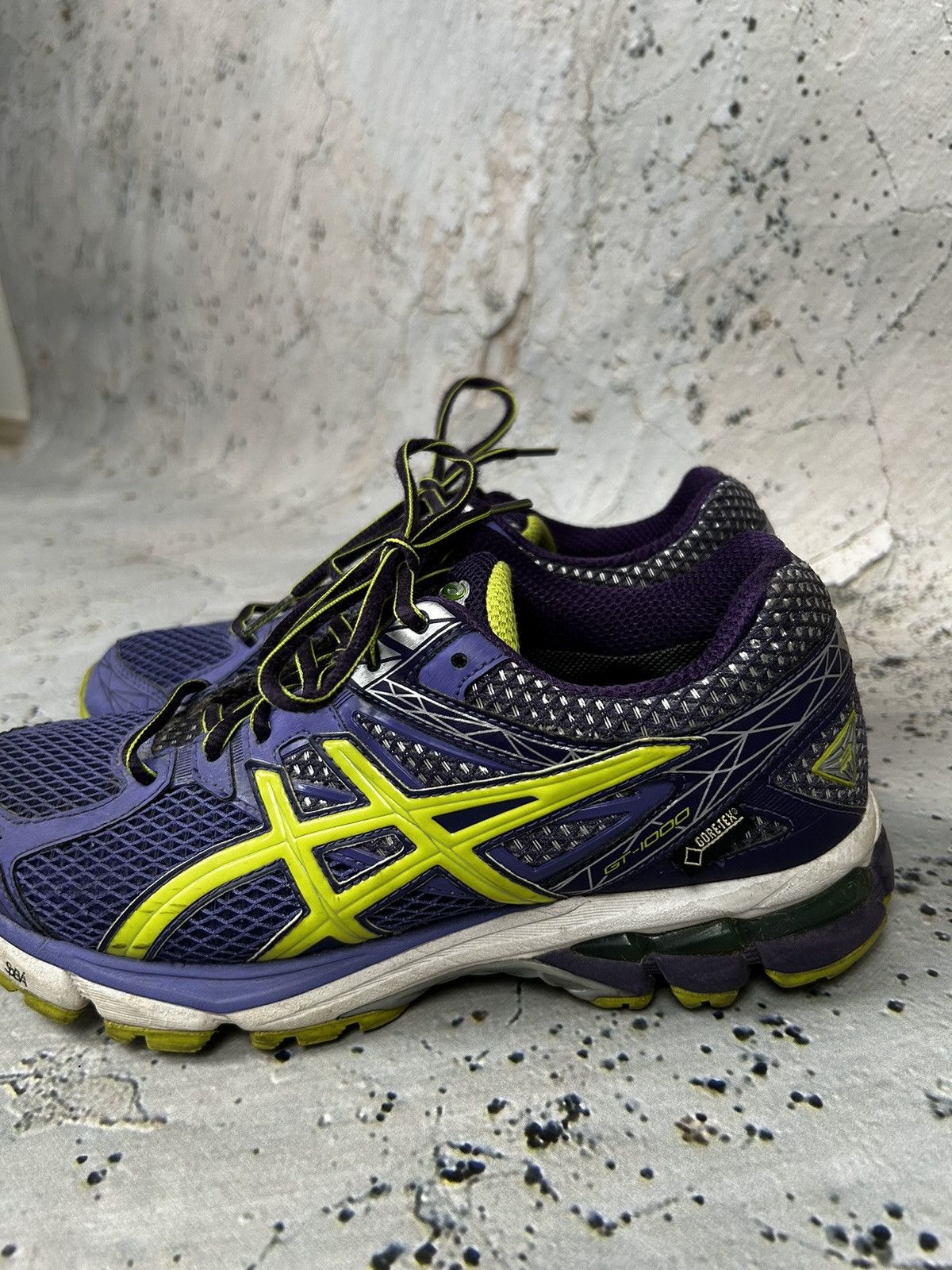 Asics × Vintage Vintage Asics GT-1000 Purple Sneakers Running 90s Retro Hype Size US 8.5 / EU 41-42 - 3 Thumbnail