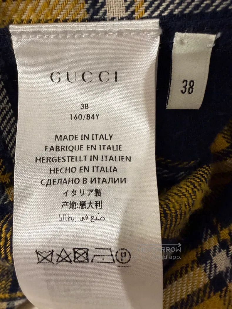 Gucci Gucci Colour-blocked plaid floral sequin diamond-encrusted Size XS / US 0-2 / IT 36-38 - 4 Thumbnail