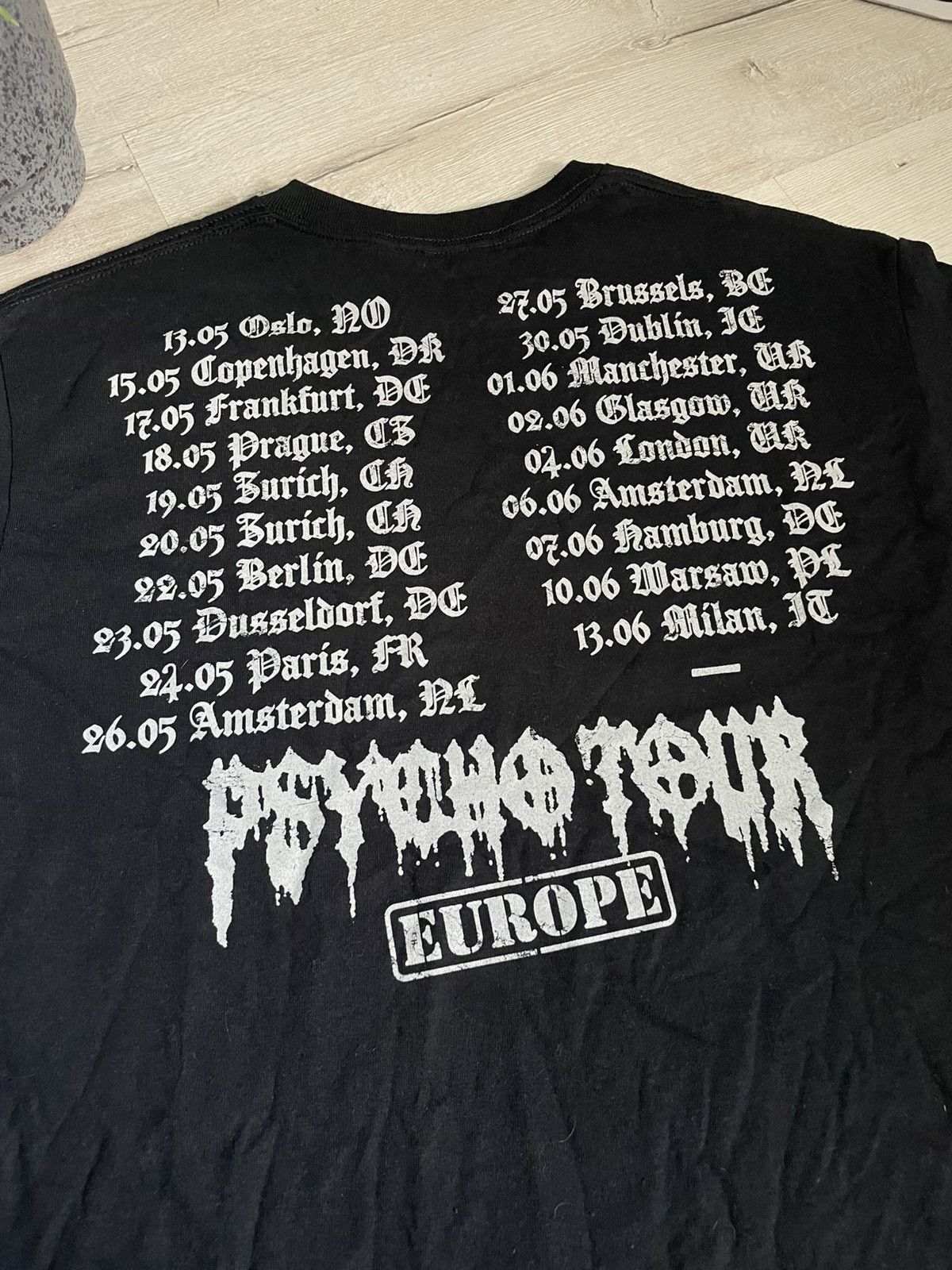 Designer Rare Don Toliver Psycho Tour Rap Tee Europe Metro Boomin y2k Size US M / EU 48-50 / 2 - 7 Thumbnail