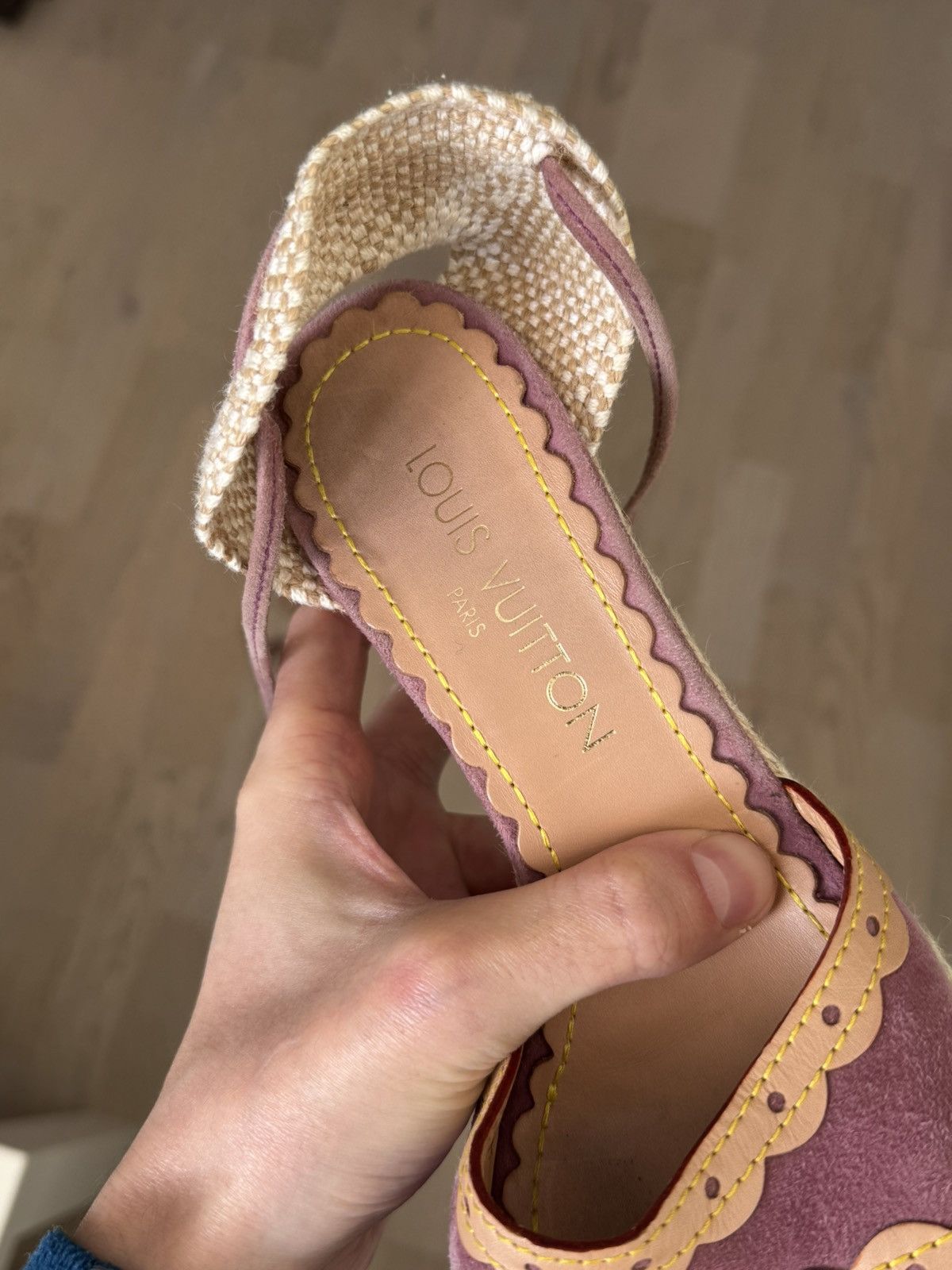 Louis Vuitton Louis Vuitton Ankle Strap Heels Size US 7 / IT 37 - 6 Thumbnail