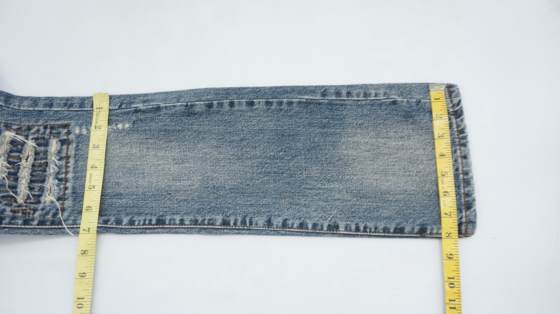 Japanese Brand DEAR HEART Japan Women Vintage Flared Jeans Size 27" / US 4 / IT 40 - 13 Thumbnail