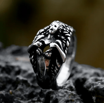 Jewelry 2Pcs Goddess Naked Girl Ring Size ONE SIZE - 6 Thumbnail