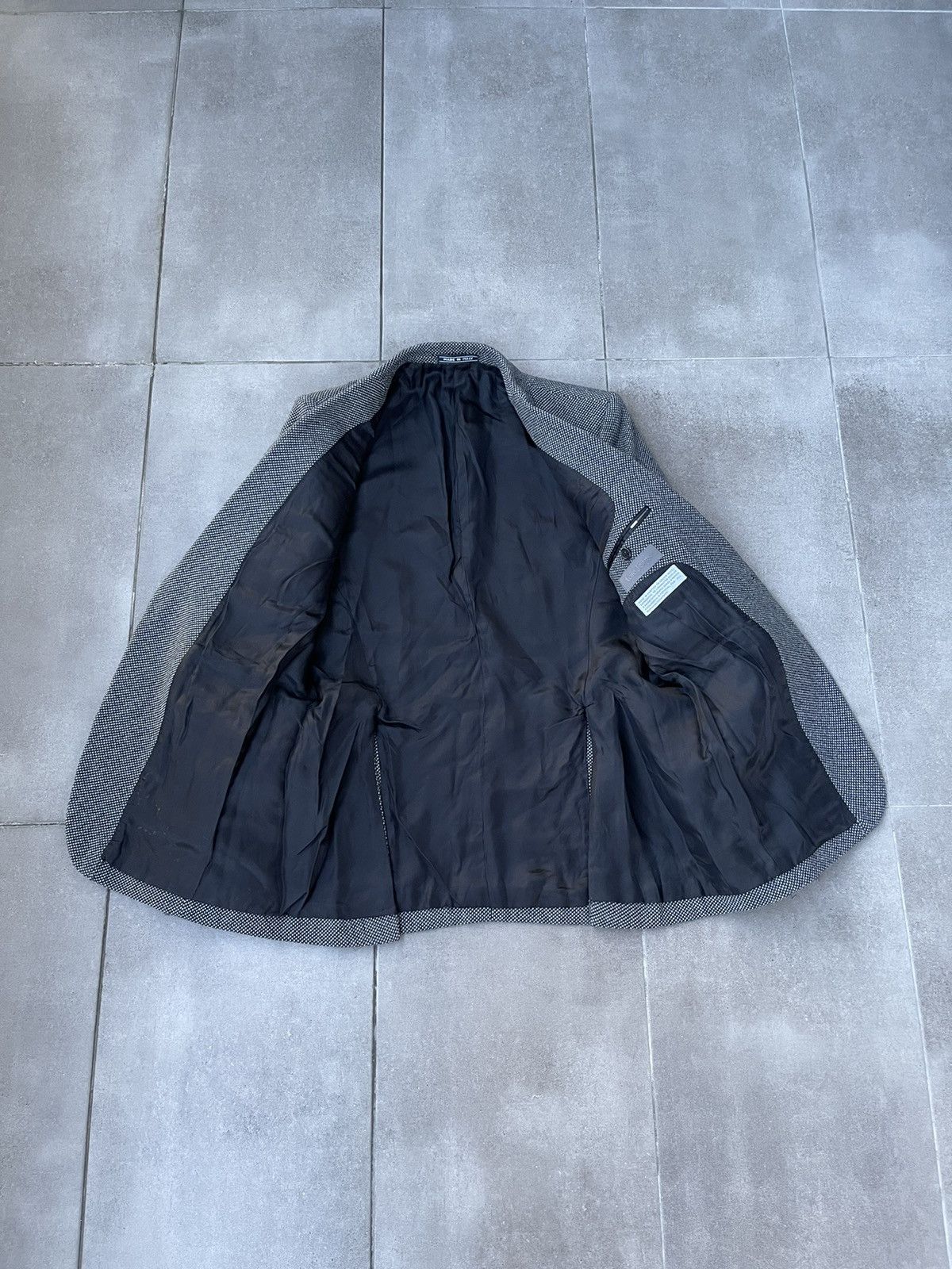 Acne Studios Acne Jeans Black White Grey Wool Blazer Size US M / EU 48-50 / 2 - 15 Thumbnail
