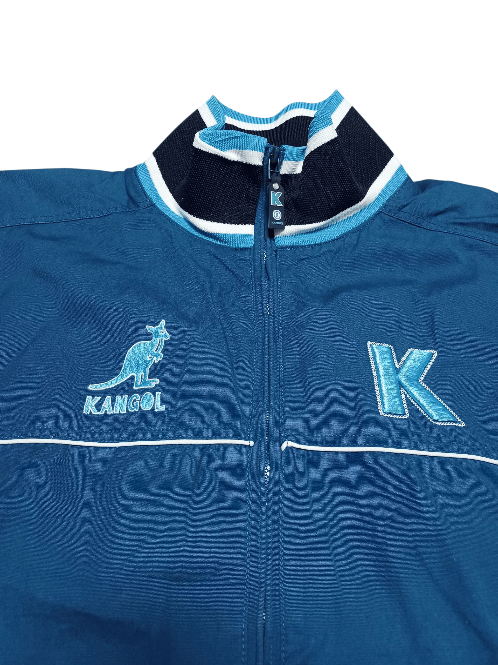 Kangol KANGOL VINTAGE LUXURY BIG LOGO JACKET Size US XL / EU 56 / 4 - 2 Thumbnail
