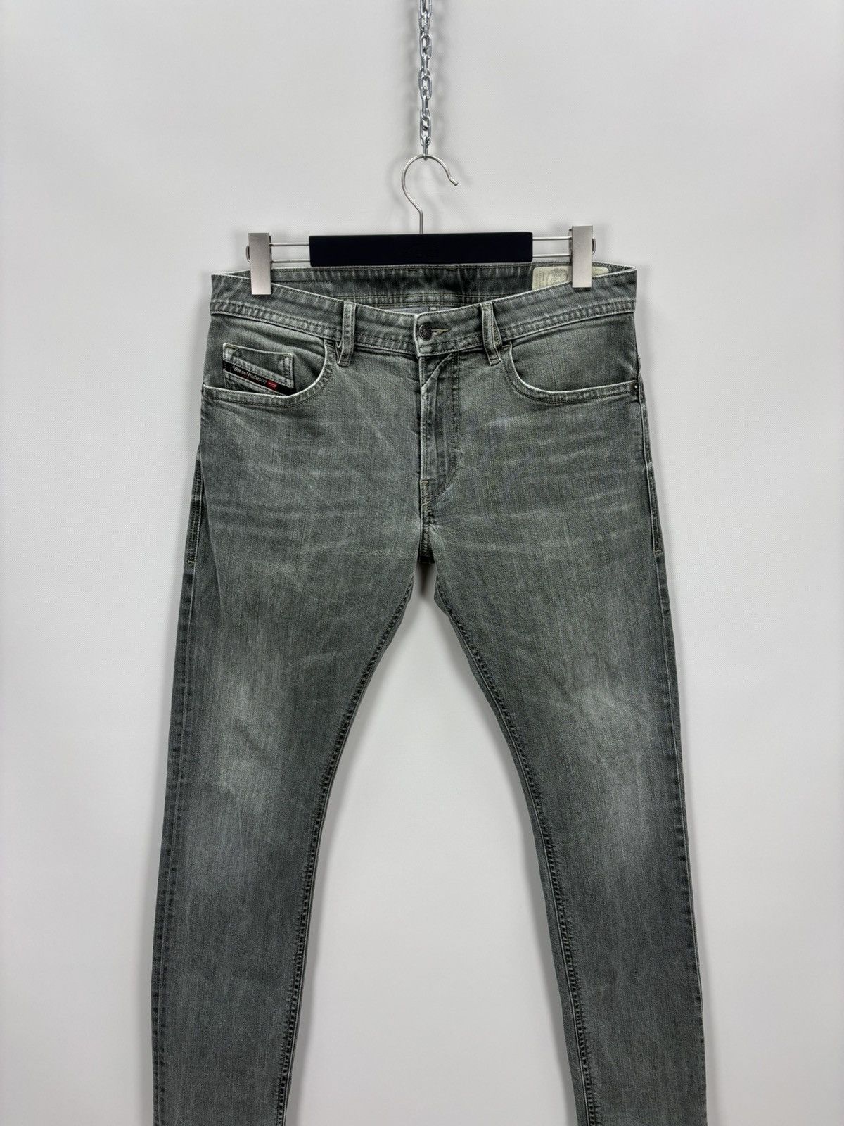 Diesel Mens jeans Diesel Size 33 Color Green/Gray Size US 33 - 2 Thumbnail