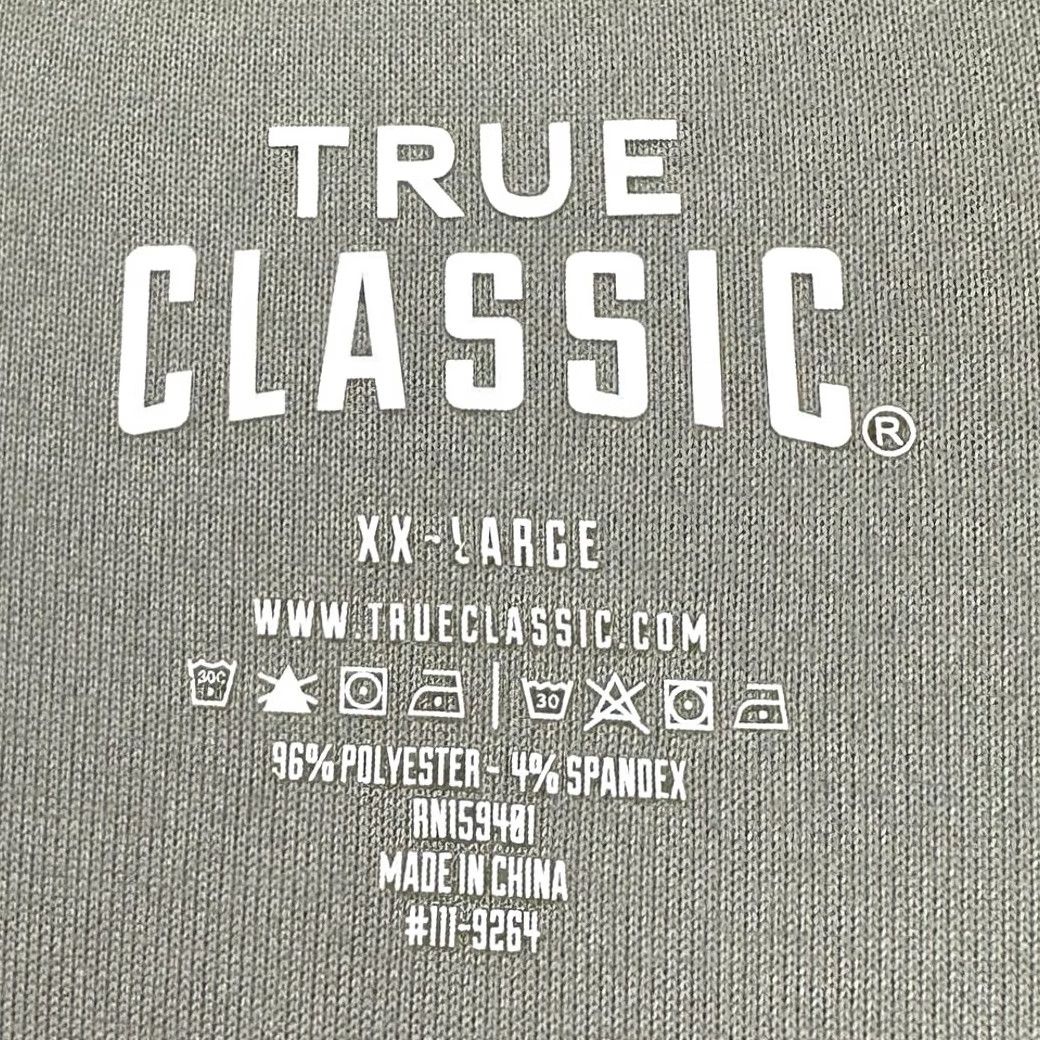 Vintage True Classic Tee T-Shirt Adult 2XL Grey Casual Crew Neck Short Sleeve NEW Mens Size US XXL / EU 58 / 5 - 4 Thumbnail