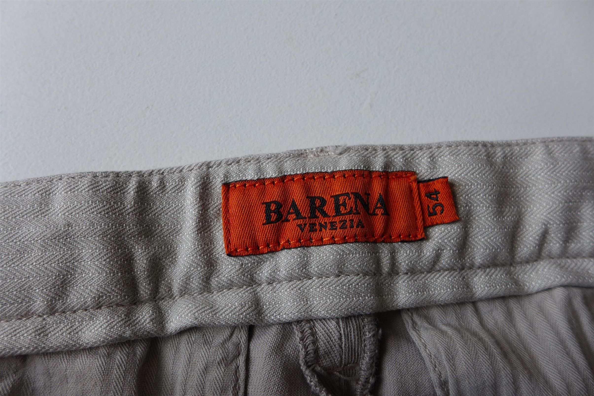 Barena Barena Masco Vignola Trousers -- Perla Cotton-Linen Size US 36 / EU 52 - 12 Thumbnail