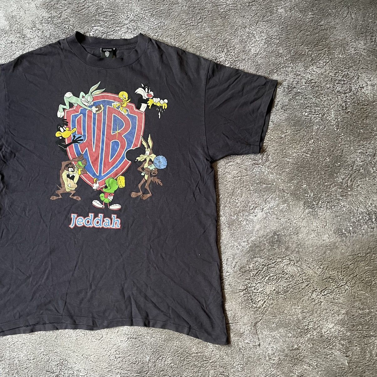 Vintage Vintage 2000s Warner Bros Graphic Tee Sun Faded Punk Boxy XL Size US XL / EU 56 / 4 - 4 Thumbnail