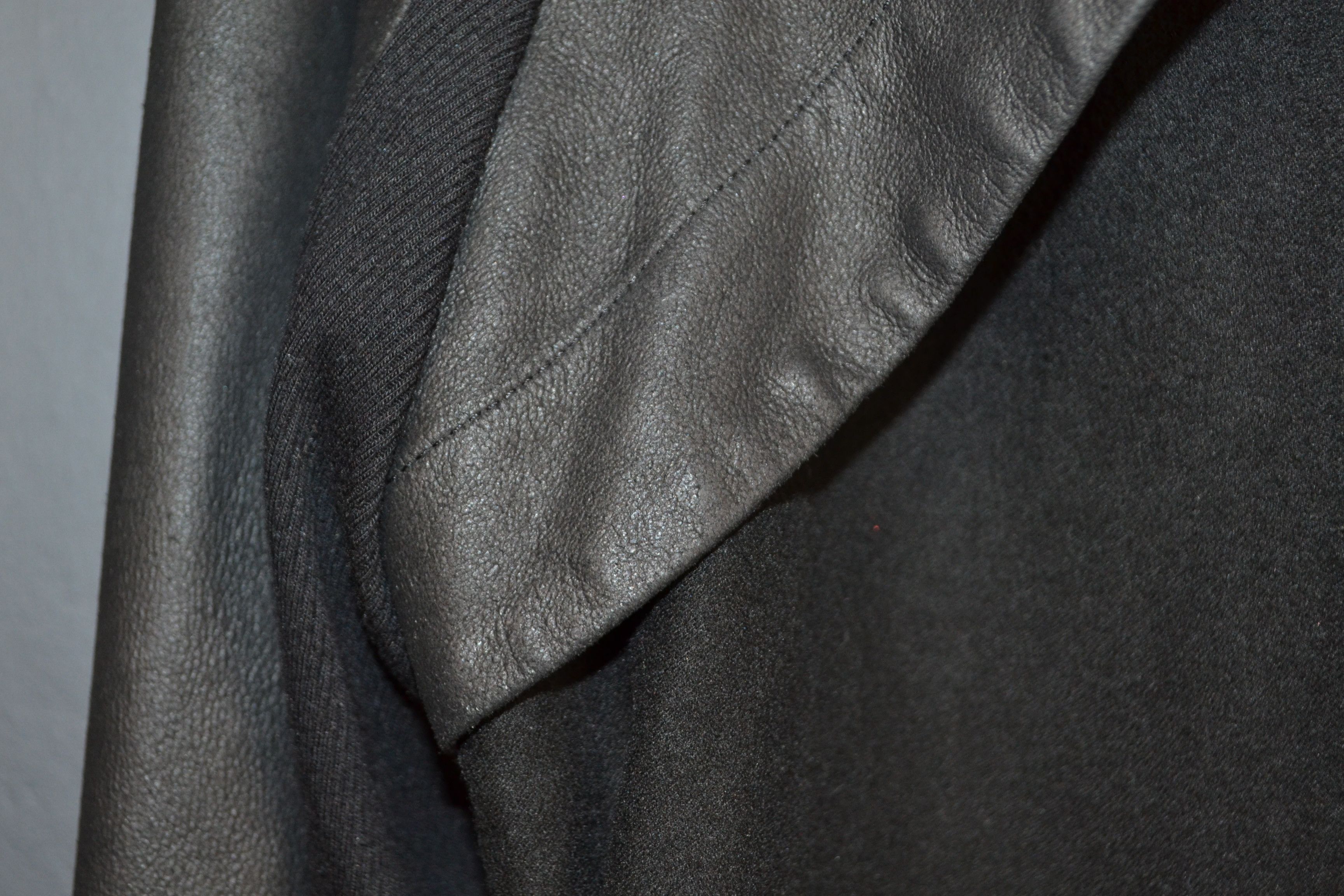 Helmut Lang Helmut Lang Biker Jacket Goat Leather Inserts M Made in USA Size M / US 6-8 / IT 42-44 - 9 Thumbnail