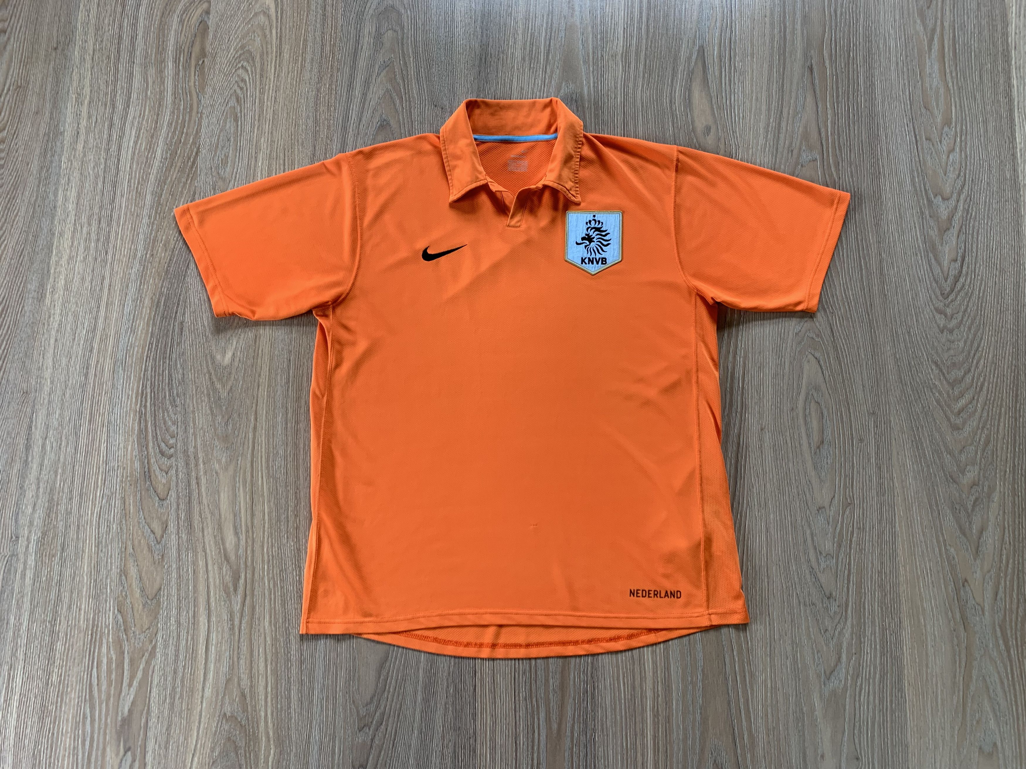 Nike × Vintage Nike Netherlands National Football Team Home Jersey 2006 Size US L / EU 52-54 / 3 - 2 Thumbnail
