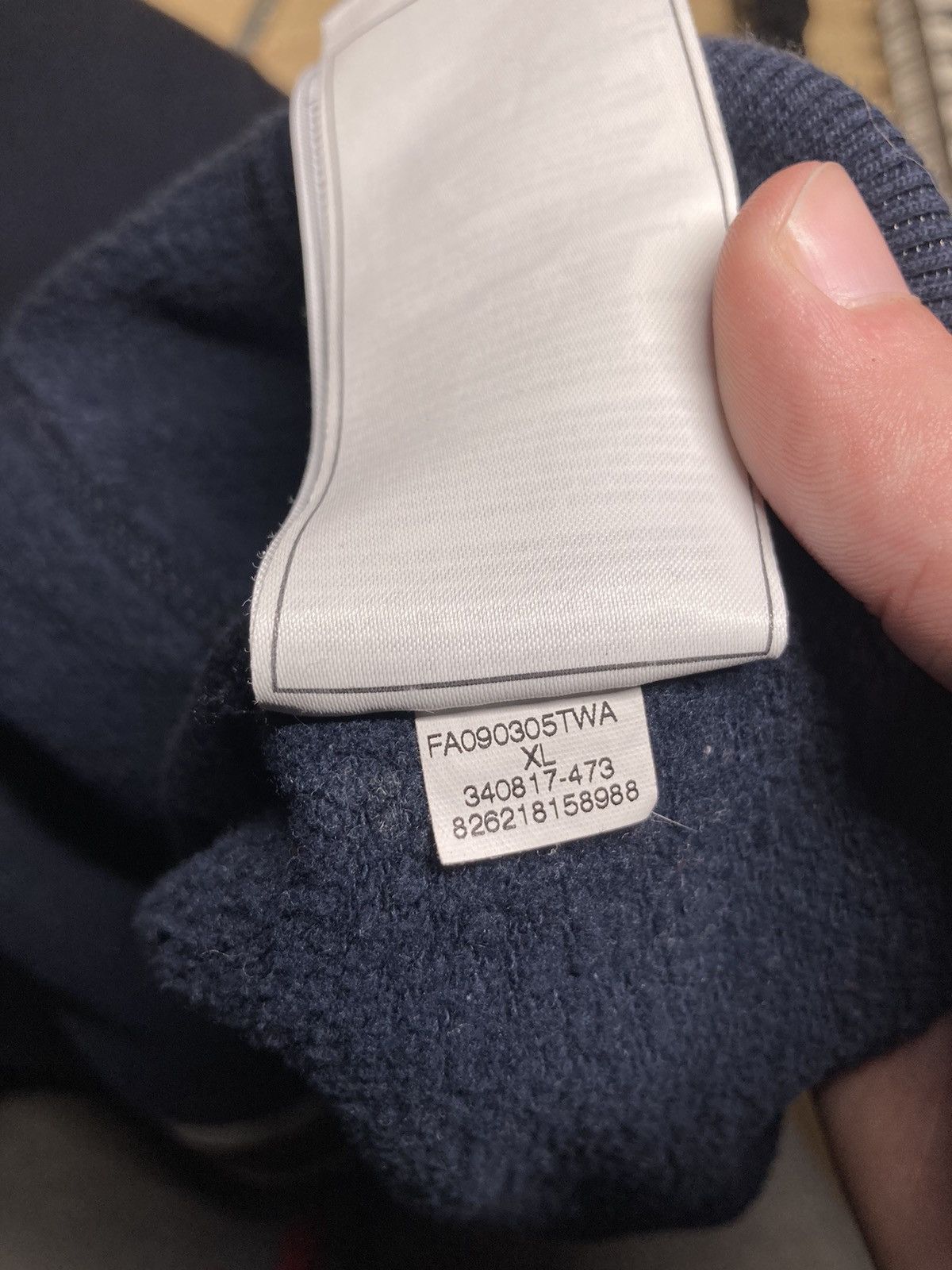 Nike × Vintage ⛩️Vintage Nike Zip Hoodie Navy Black Y2K baggy sun faded boxy Size US XL / EU 56 / 4 - 11 Thumbnail