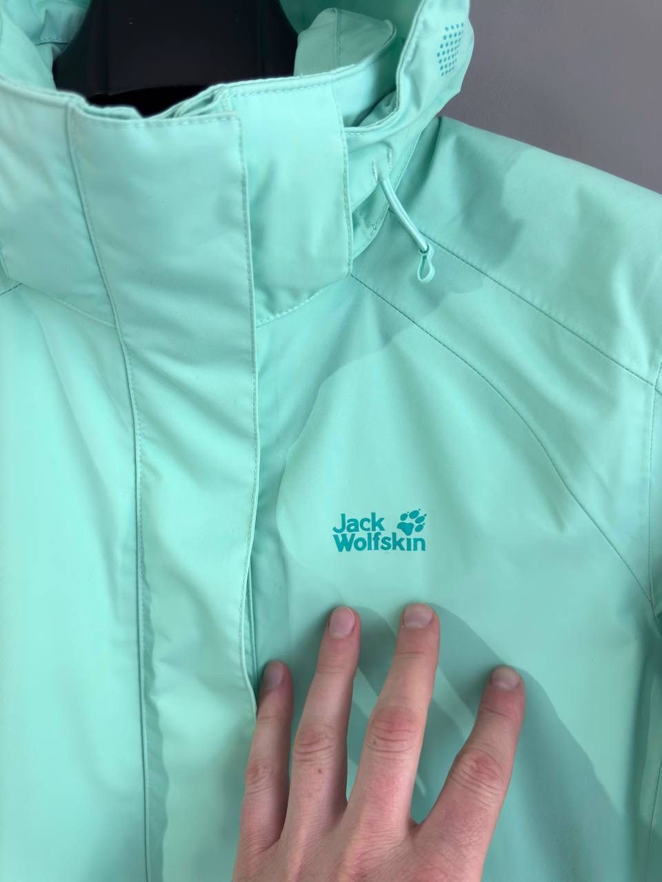 Jack Wolfskin Jack Wolfskin The Esmeraldas Women Waterproof Outdoor Jacket Size US M / EU 48-50 / 2 - 4 Thumbnail