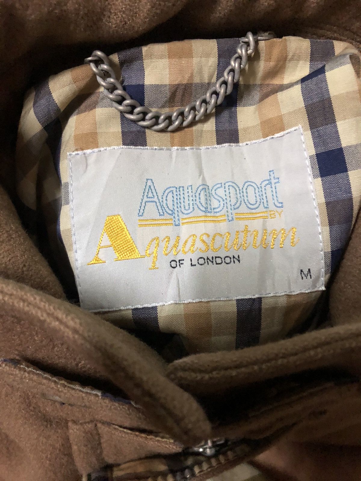 Aquascutum Aqua Sport Aquascutum of London Wool bomber jacket Size US L / EU 52-54 / 3 - 3 Thumbnail