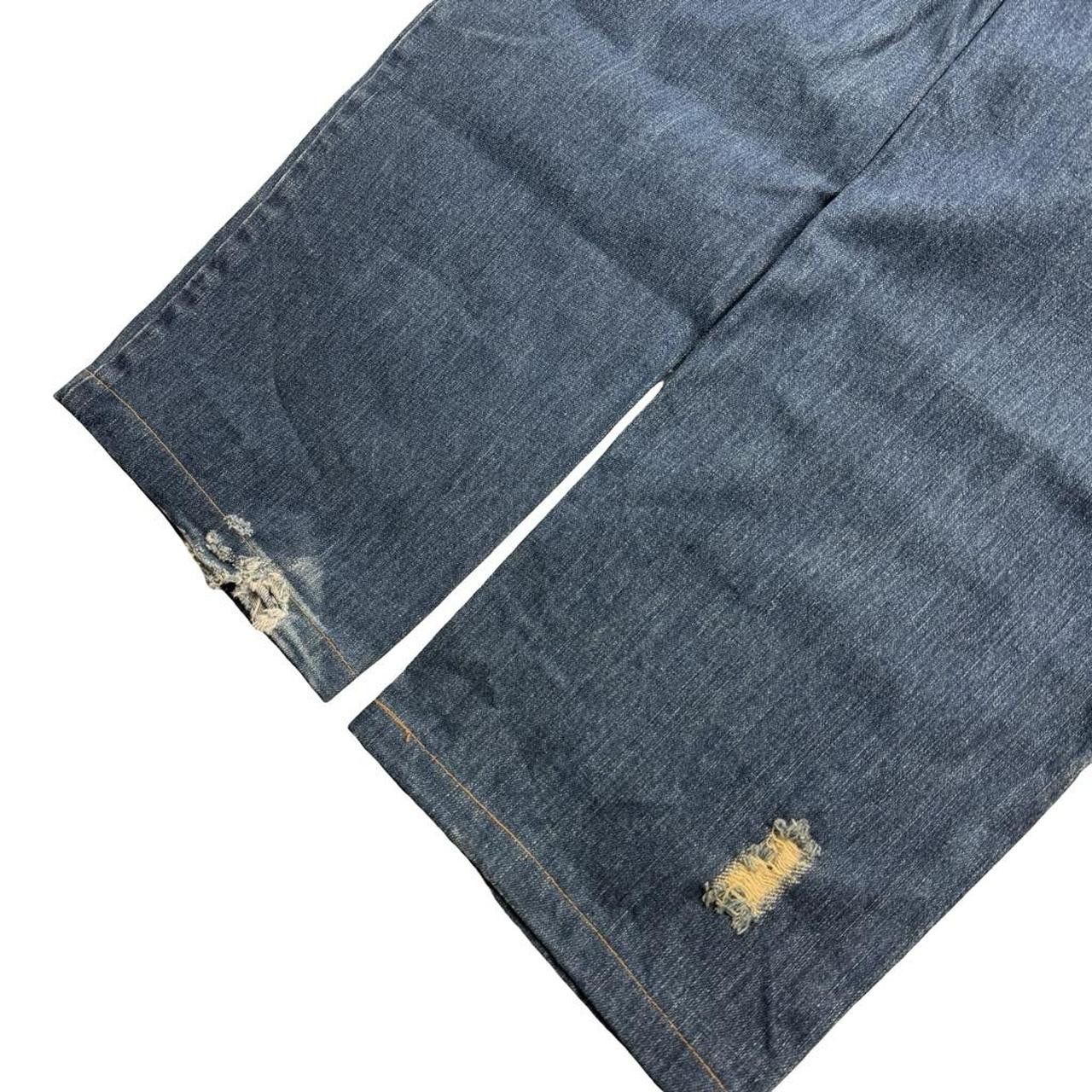Karakuri Tamashii Karakuri Tamashii Embroidered Koi Japanese Jeans - Waist 35 Size US 35 - 8 Thumbnail