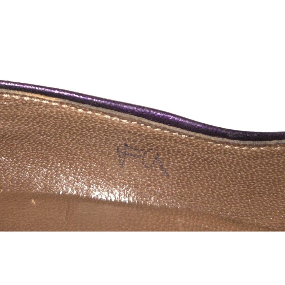 Marni Vintage Marni Leather Platform Pumps US 9 EU 39 Womens Purp Size US 9 / IT 39 - 8 Thumbnail