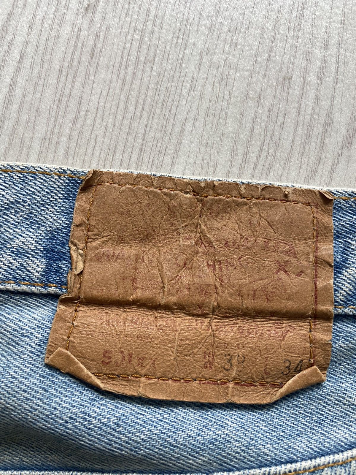 Levi's × Levi's Vintage Clothing Vintage 1980’s Levis 501xx Redline Rindem Denim Pants Size US 34 / EU 50 - 8 Thumbnail