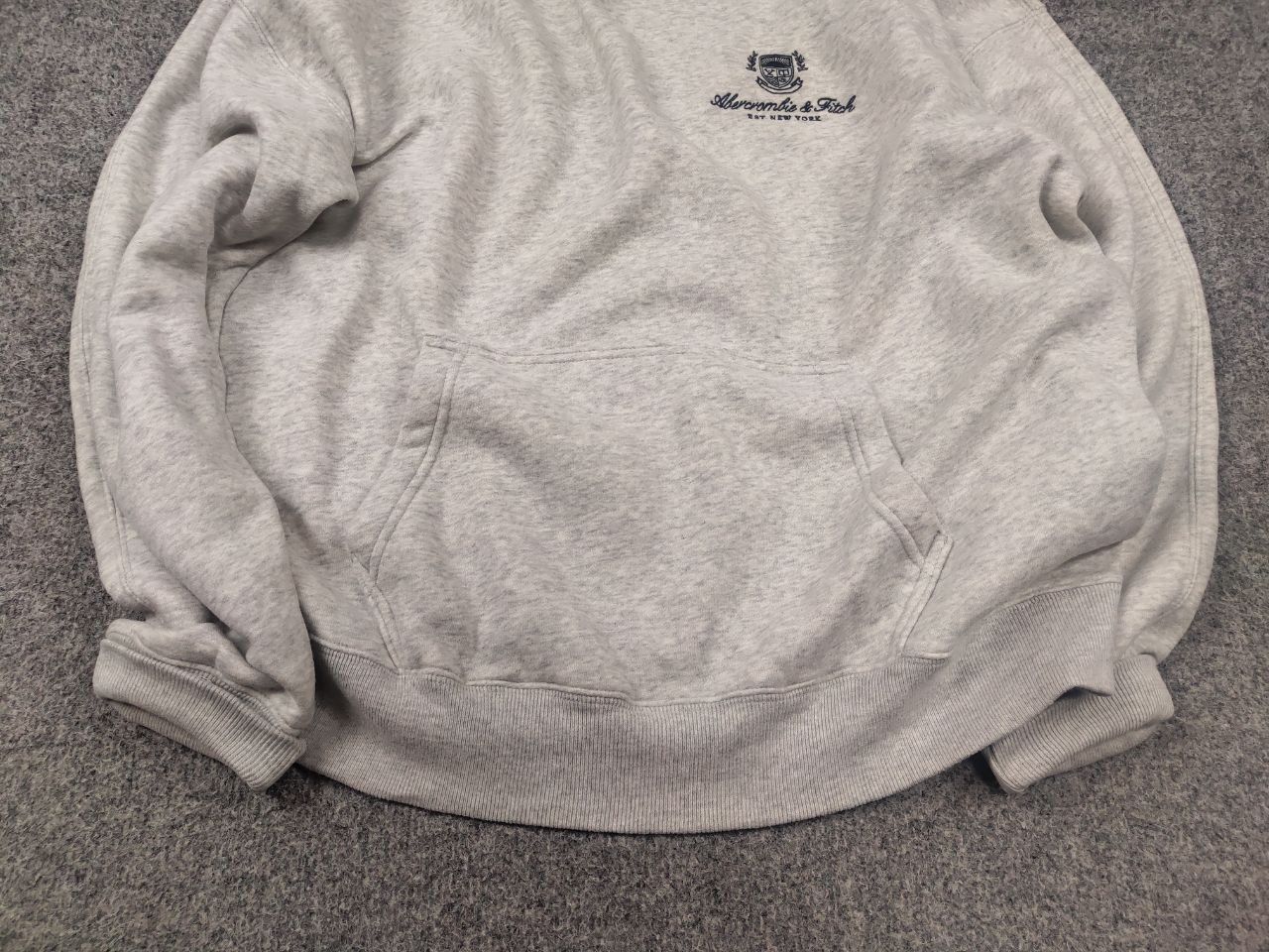 Abercrombie & Fitch Abercrombie & Fitch Logo oversized fleece Hoodie Vintage Size US L / EU 52-54 / 3 - 7 Thumbnail