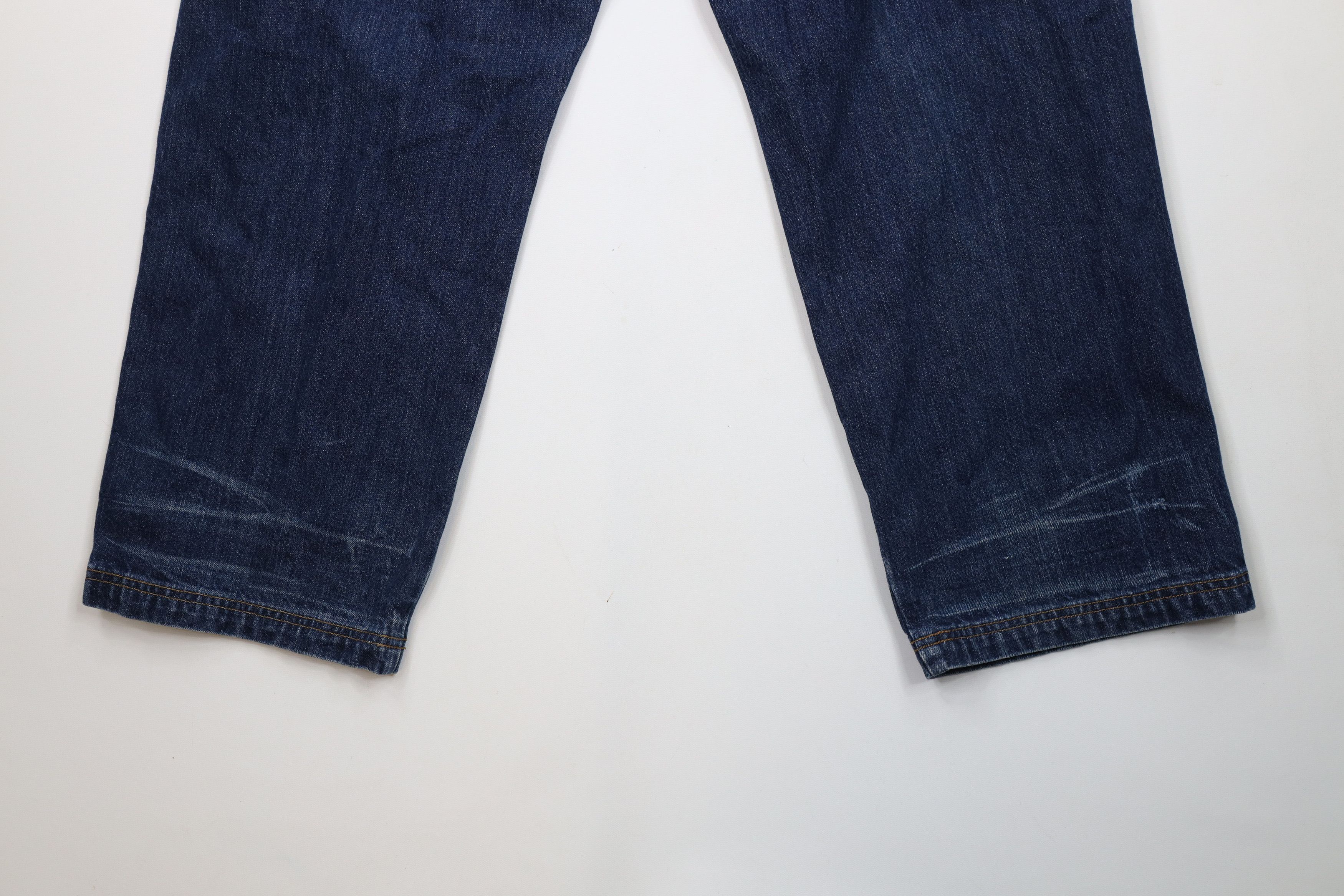 Guess × Vintage Vintage 90s Y2K Guess Baggy Wide Leg Denim Jeans Blue Size US 36 / EU 52 - 14 Thumbnail