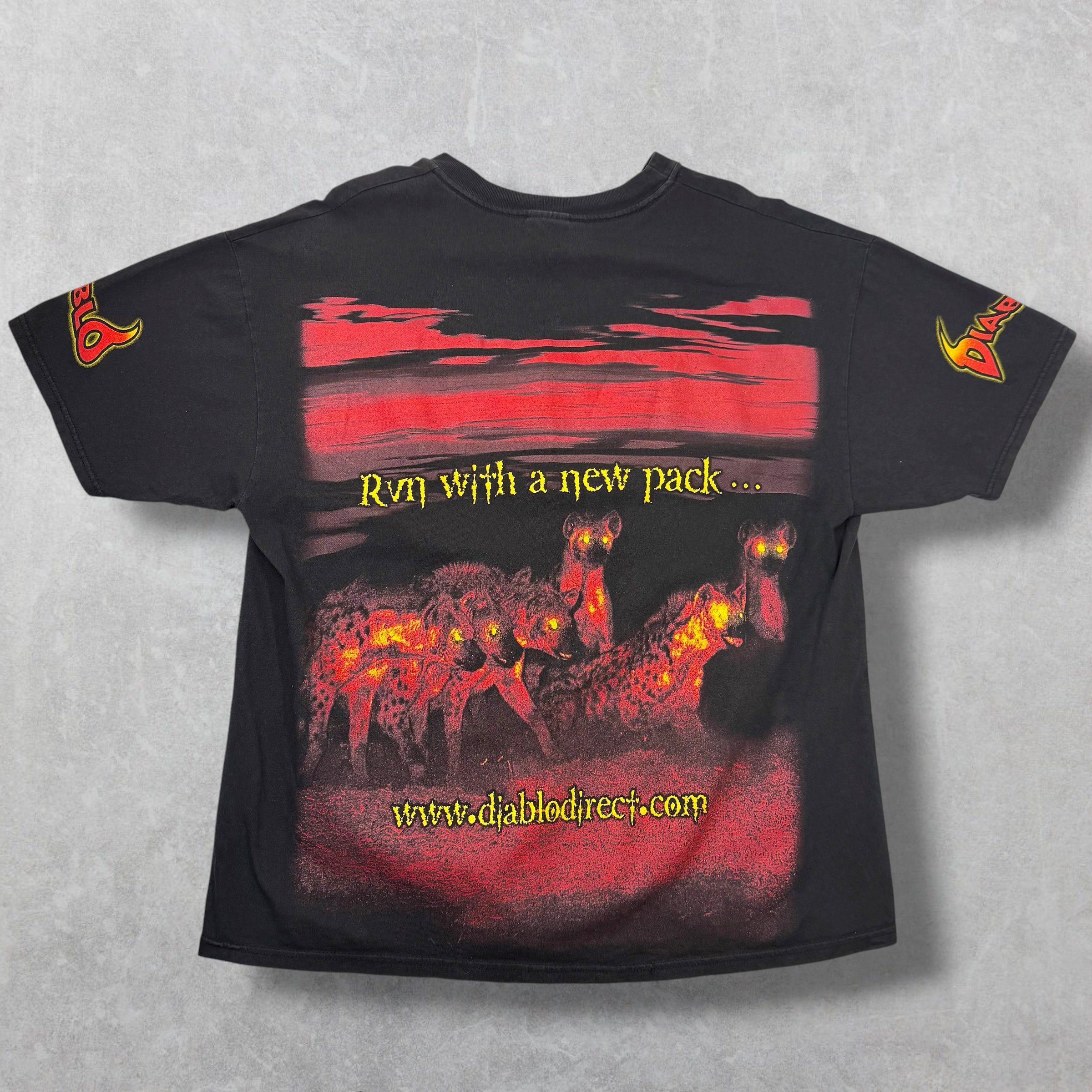 Hanes Vintage 90's Diablo Wear Paintball Tee XL Size US XL / EU 56 / 4 - 2 Thumbnail