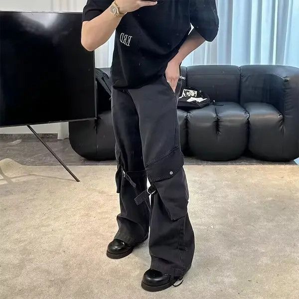 VIBE Vintage washed pocket strap rare cargo pants Size US 34 / EU 50 - 3 Thumbnail