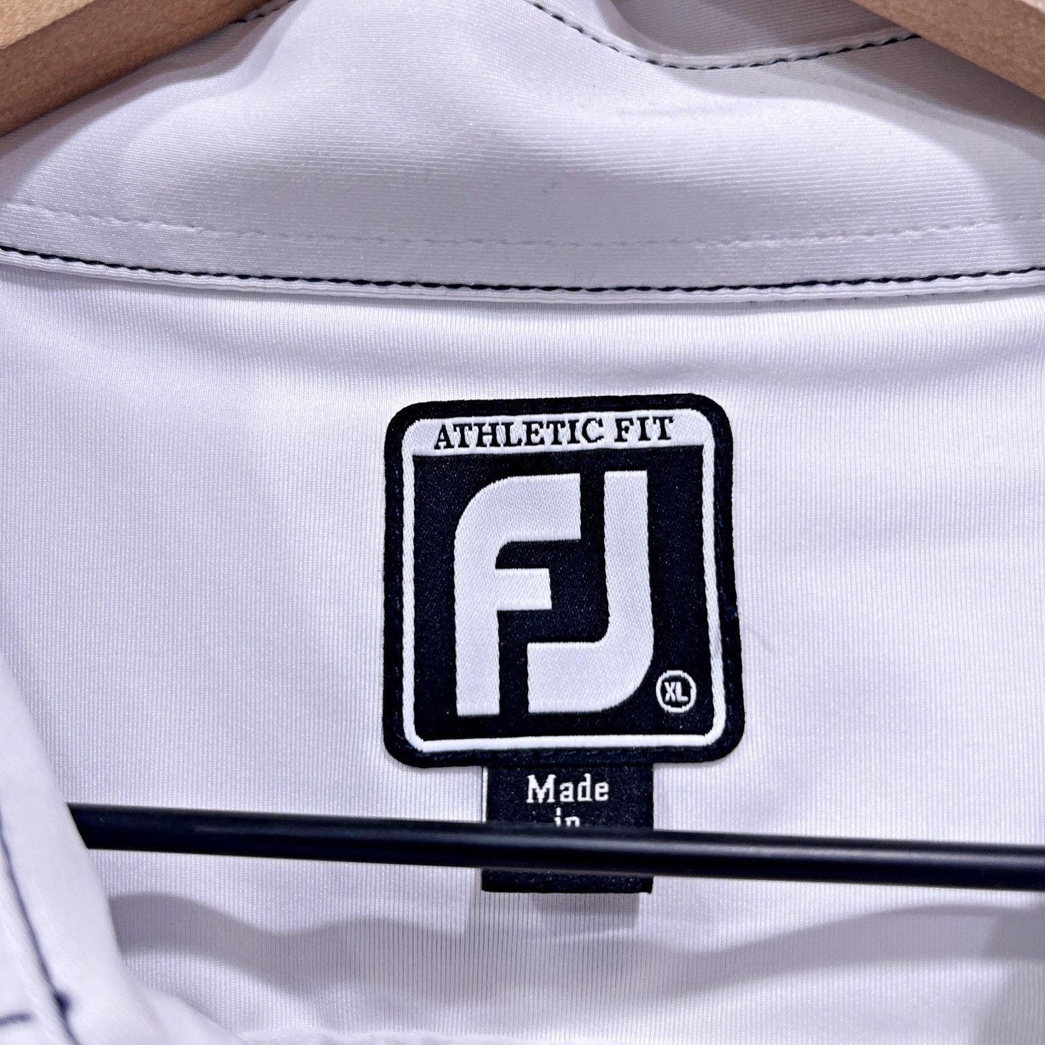 Footjoy WORX Power Share Tools Polo Shirt White FootJoy Mens XL Size US XL / EU 56 / 4 - 7 Thumbnail