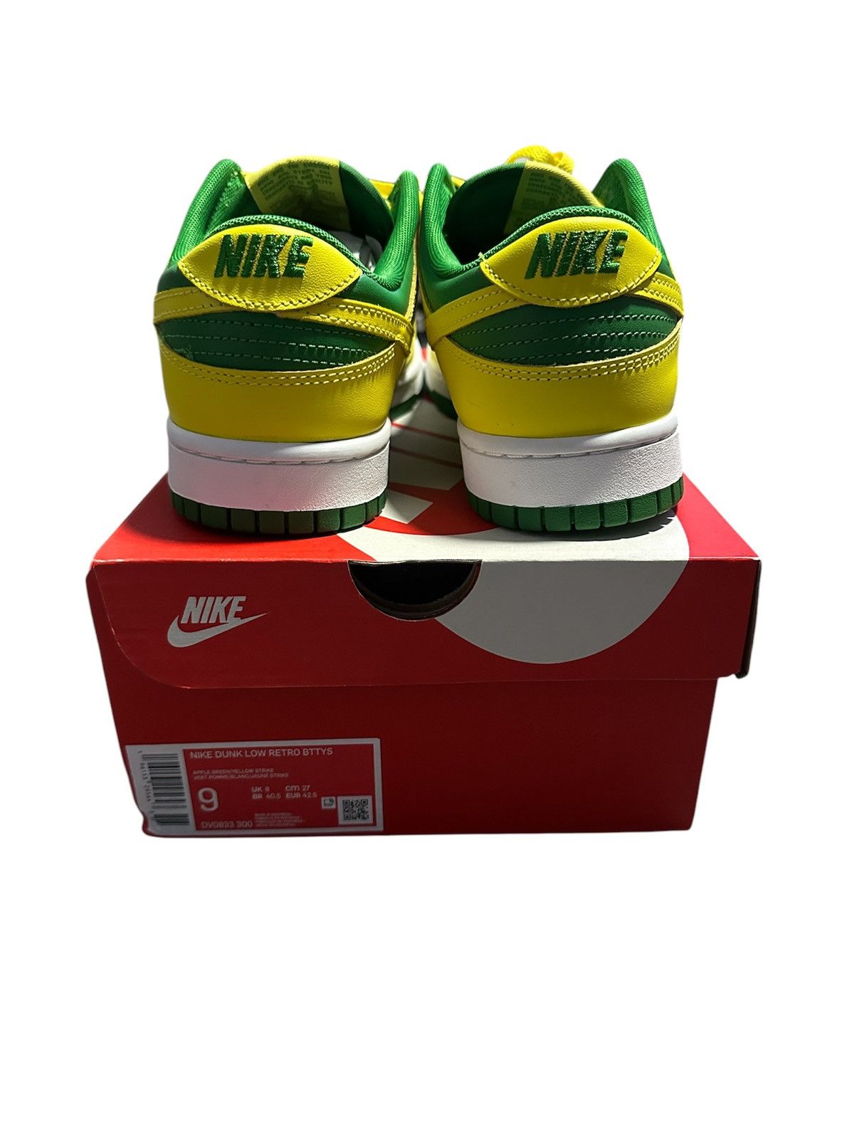 Nike Nike Dunk low Retro BTTYS Reverse Brazil Size US 9 / EU 42 - 5 Thumbnail