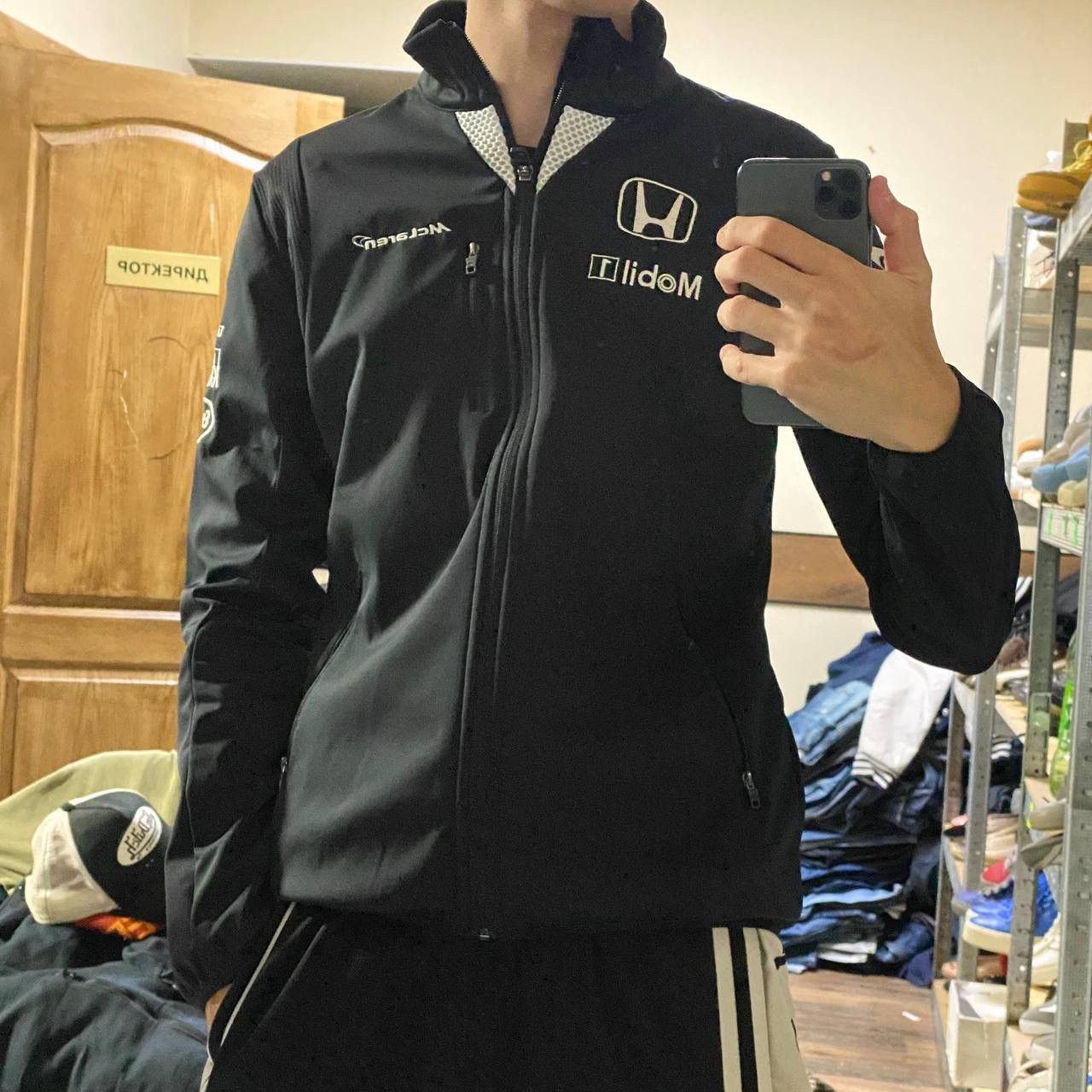 Honda HONDA 🥷🏿 L 🥷🏿 MCLAREN FIRELLI NASCAR JACKET RACING MOTO Size US L / EU 52-54 / 3 - 2 Thumbnail