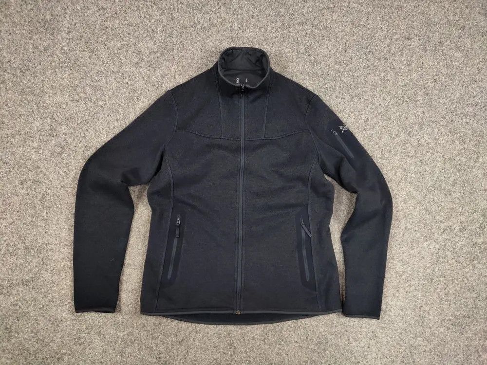 Arc'teryx Arc'teryx vintage Covert Fleece Cardigan Blue Logo Jacket Size L / US 10 / IT 46 - 6 Thumbnail